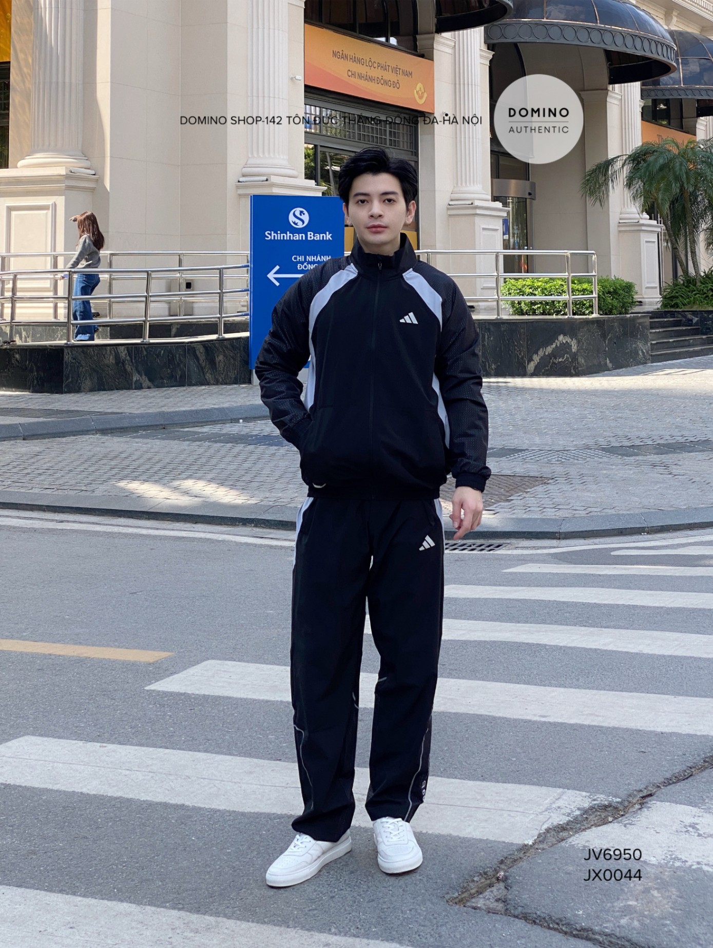 ADIDAS TECH APPAREL R-TRACKSUIT BLACK - JV6950 - JX0044