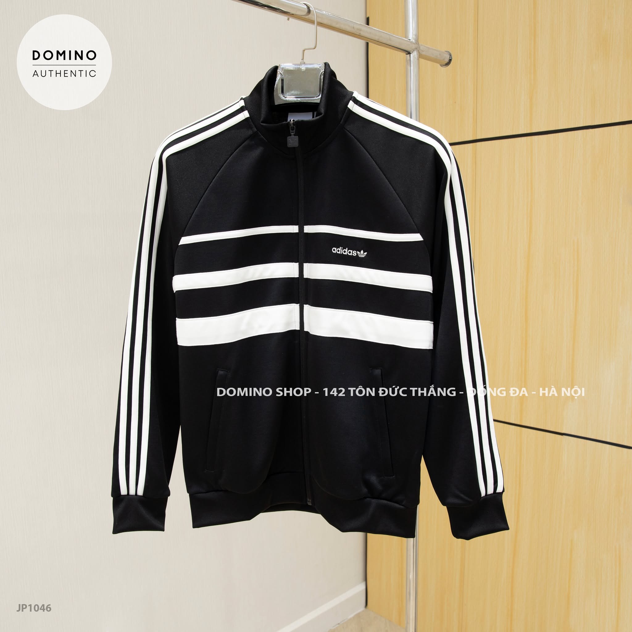 ADIDAS THE FIRST TRACK TOP - BLACK - JP1046