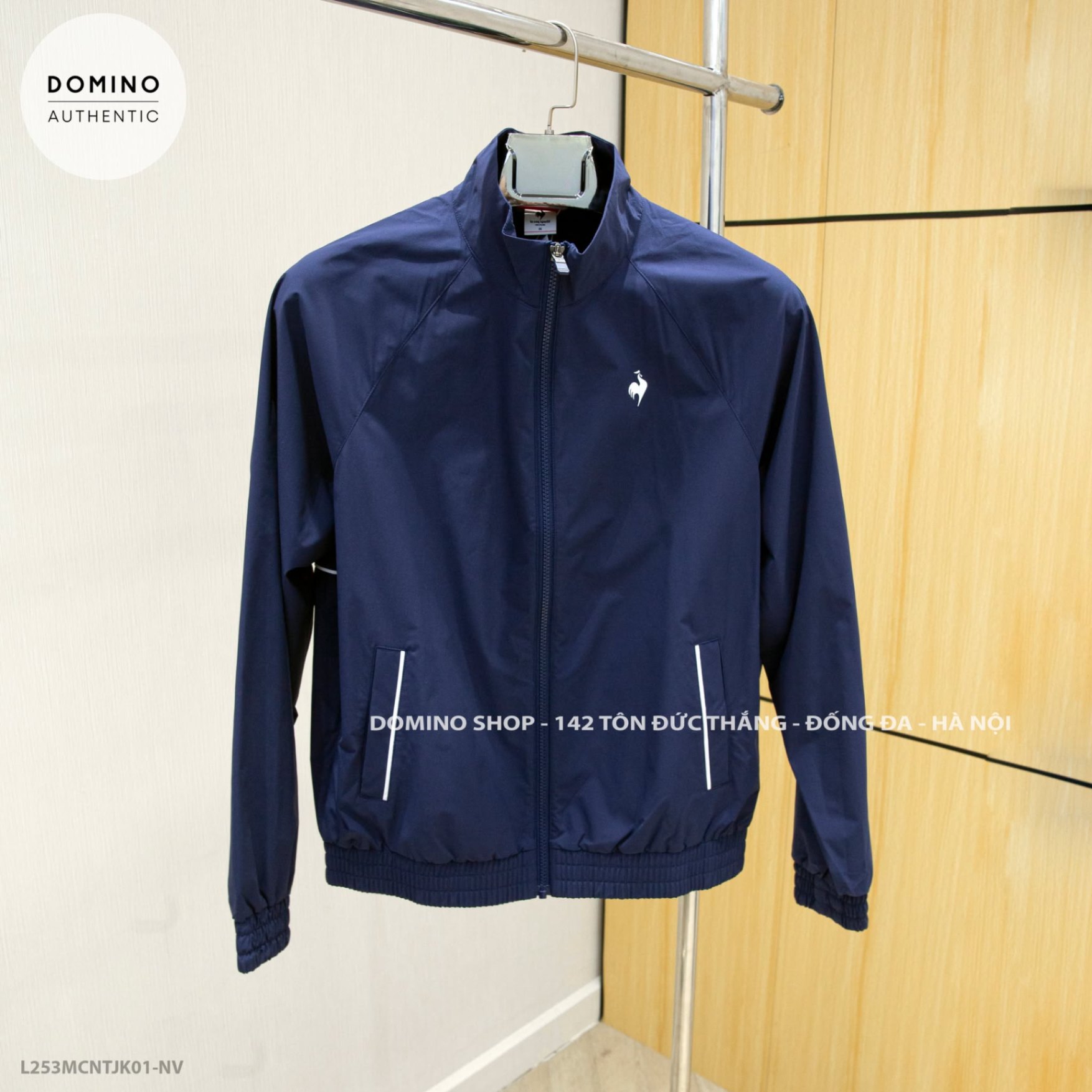 LECOQ - XANH THAN LOGO TRẮNG - L253MCNTJK01-NV
