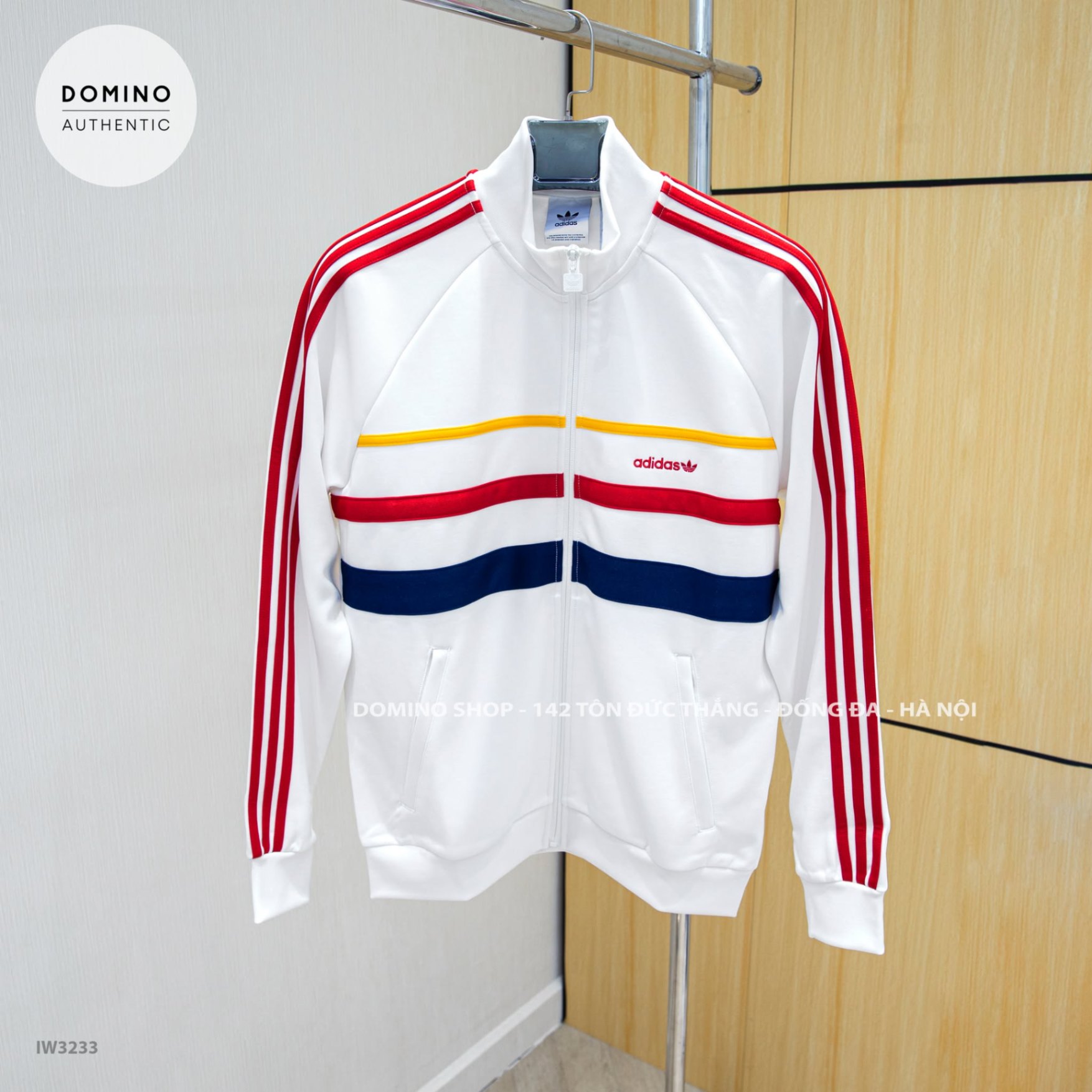 ADIDAS THE FIRST TRACK TOP - WHITE - IW3233