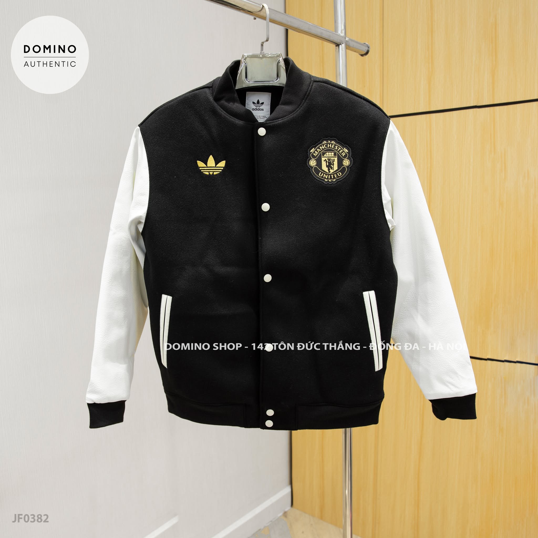 ADIDAS MANCHESTER UNITED JACKET BLACK - JF0382
