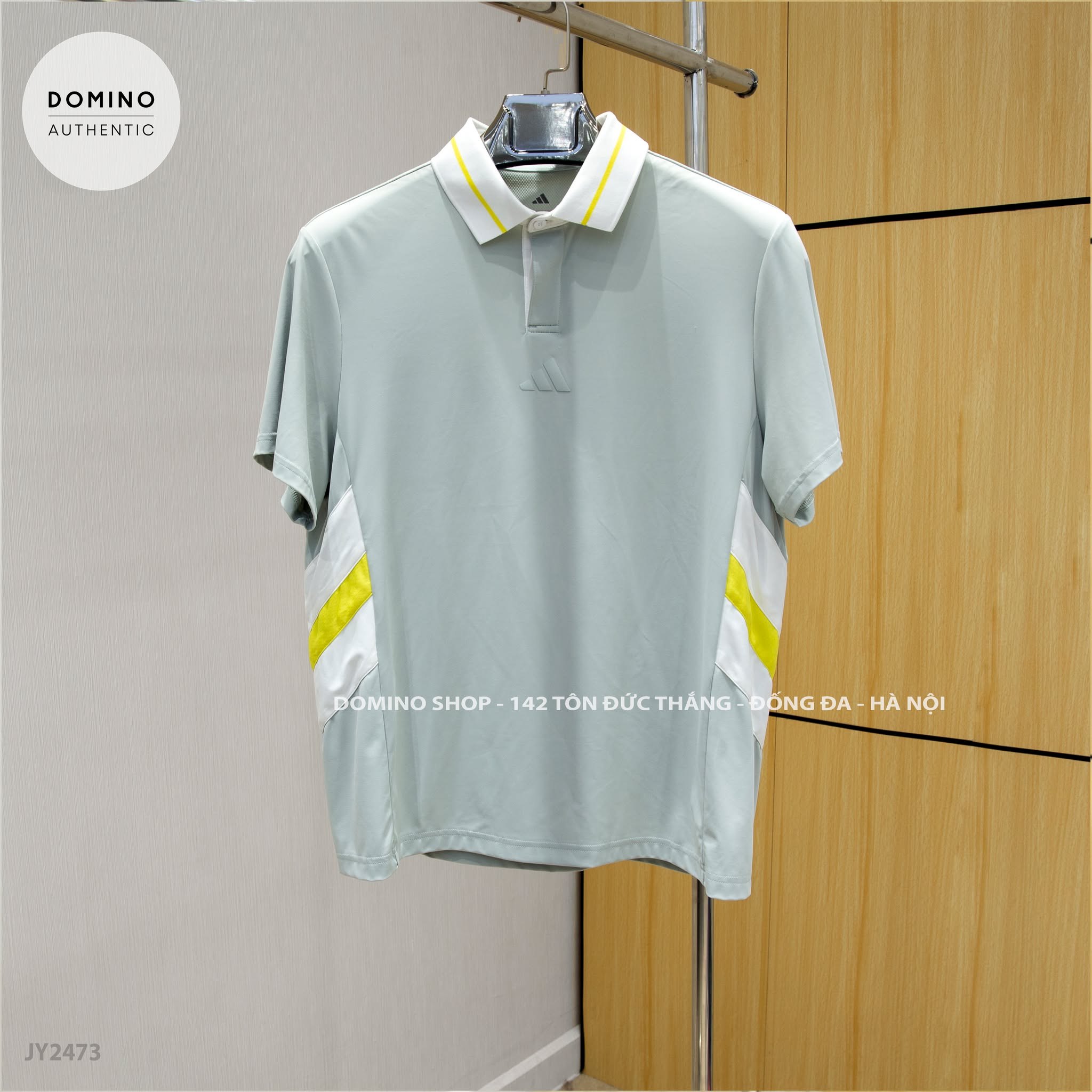 ADIDAS POLO GOFT GREY - JY2473
