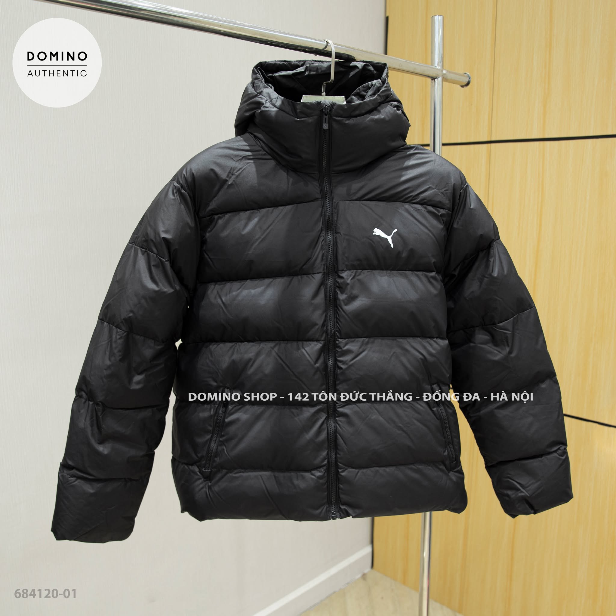 PUMA POLY PUFER JACKET 'BLACK'