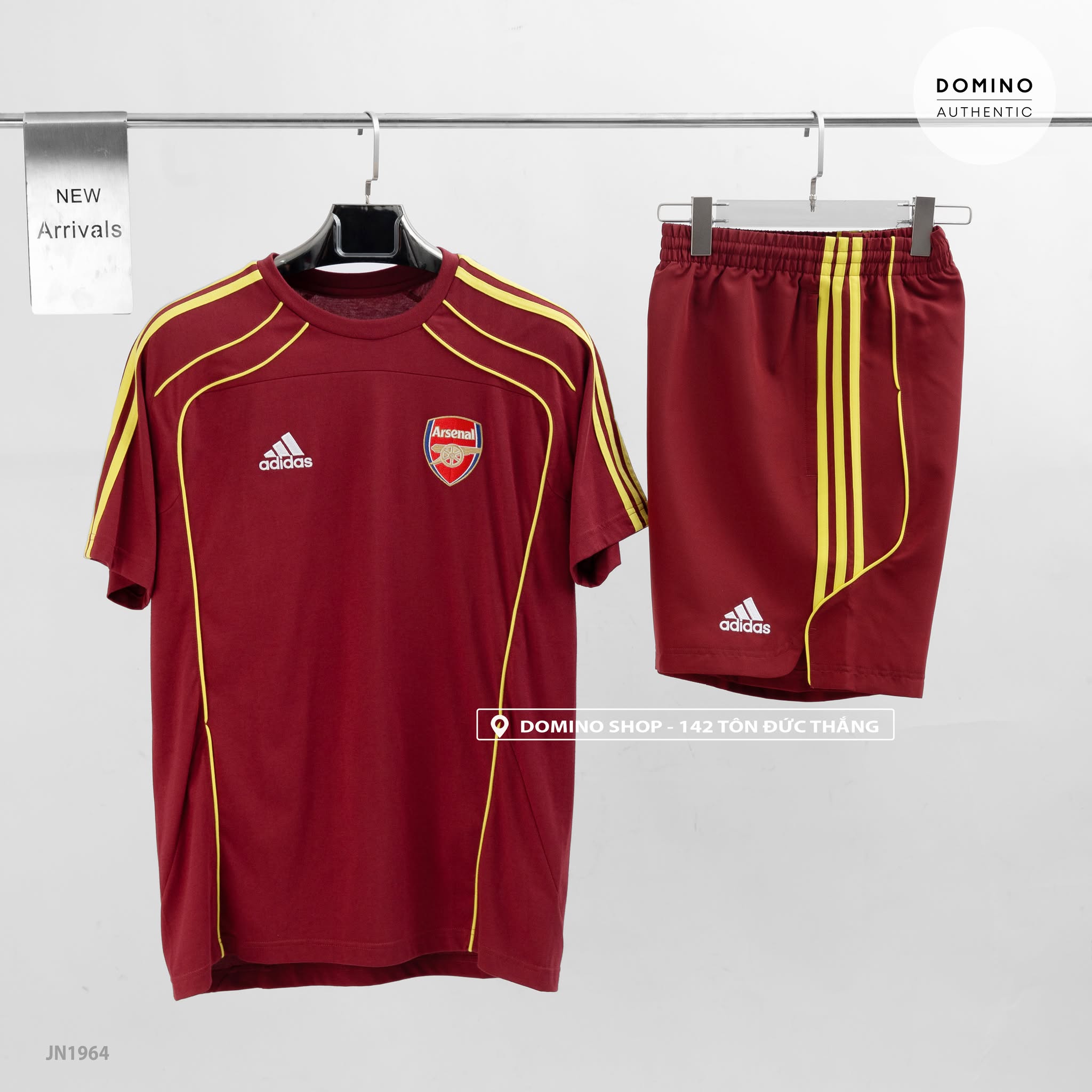 ADIDAS ARSENAL UBP NOBLE MAROON 'RED' - JN1963 - JN1964