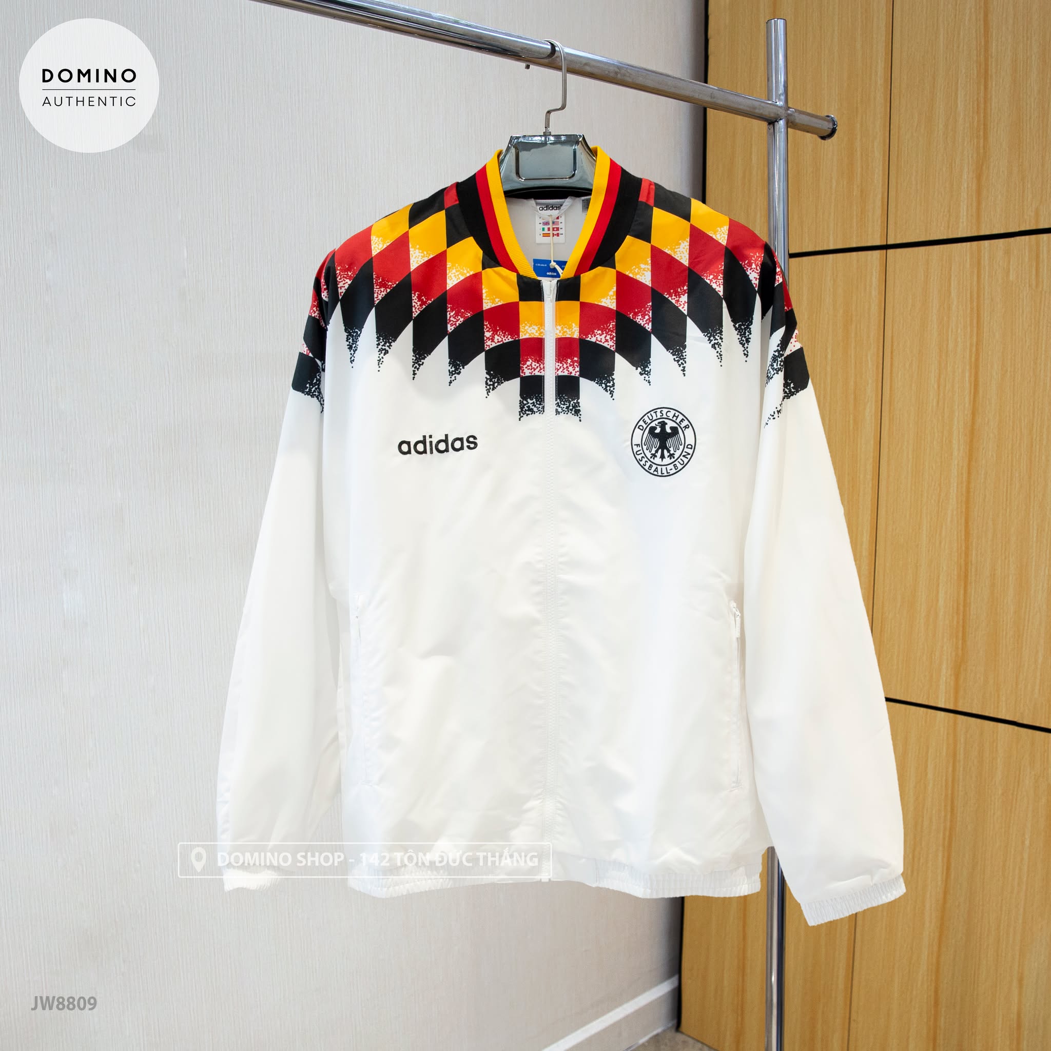 ADIDAS GERMANY TRACK TOP 1994 MEN'S 'WHITE' - JW8809