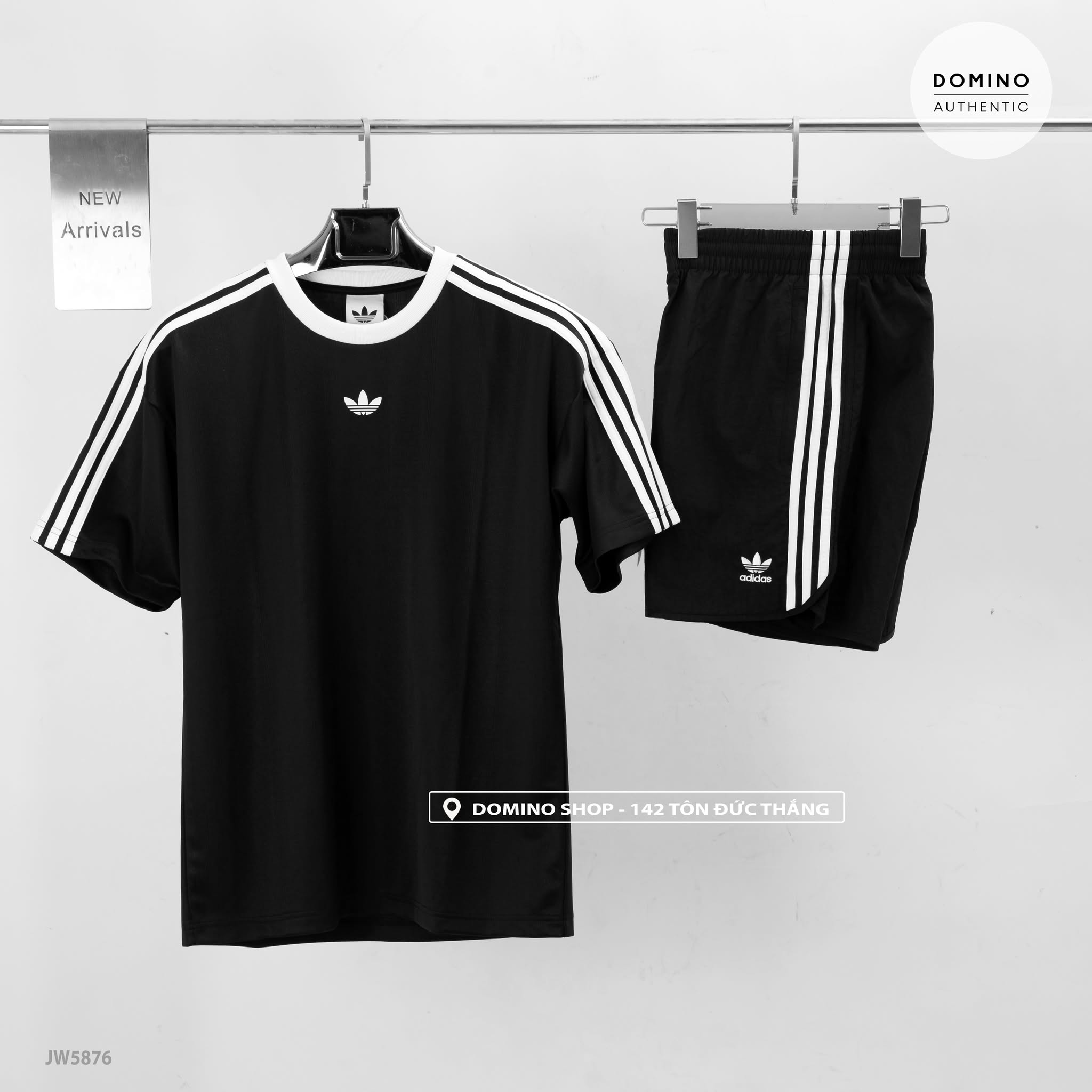 ADIDAS JACQUARD ADICOLOR – BLACK, QUẦN TĂNG 1 SIZE - HS2069 - JW5876