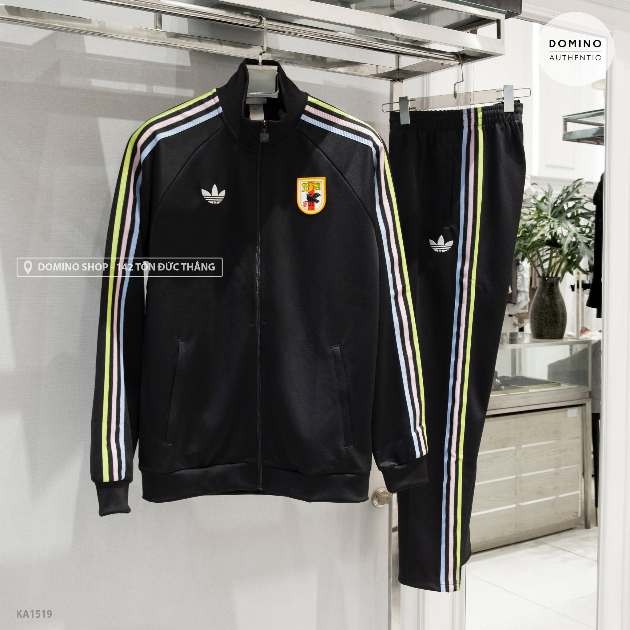 ADIDAS JAPAN ORIGINALS TRACKSUIT – BLACK -TÚI KHOÁ- KA1520 - KA1519