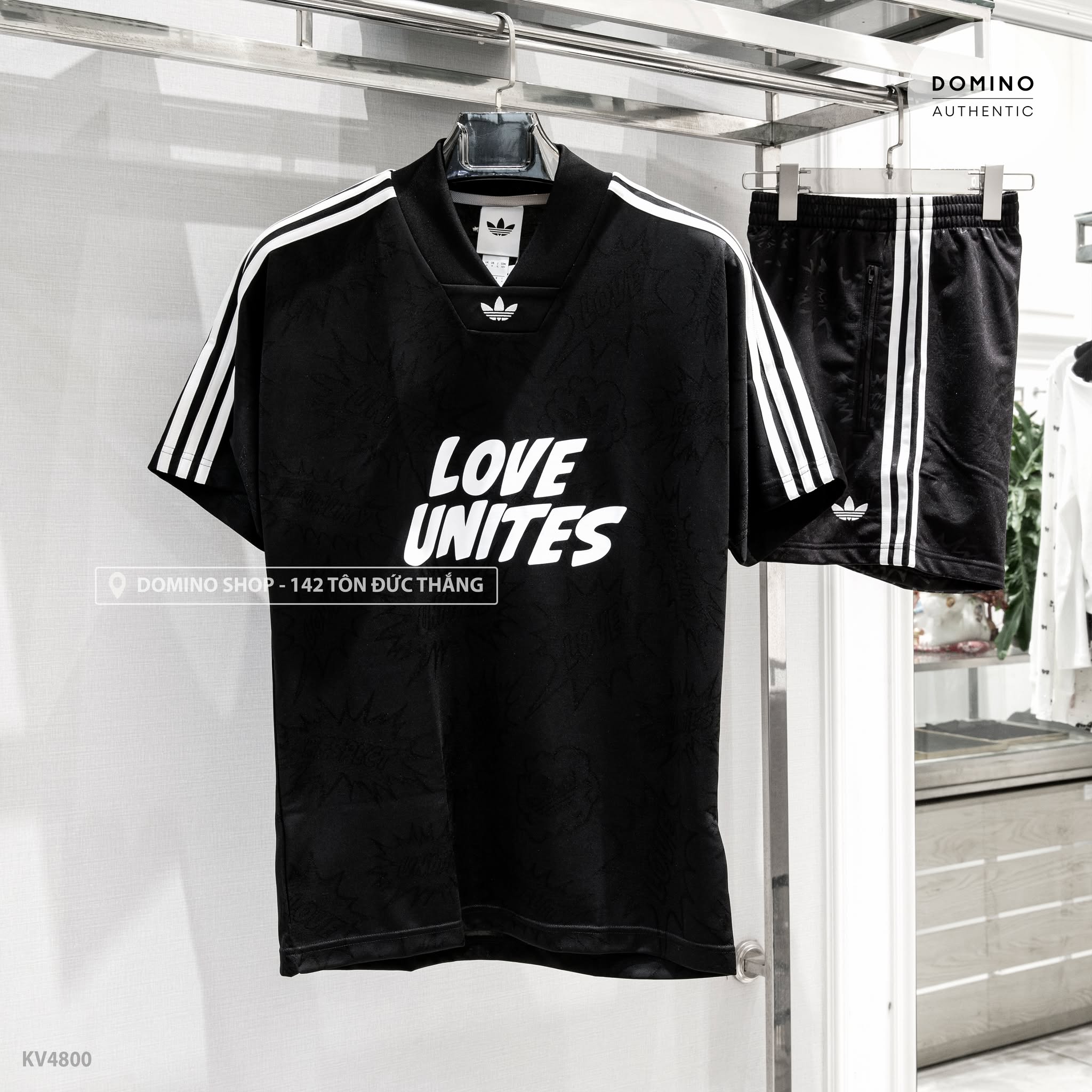ADIDAS LOVE UNITES EMB ORIGINALS BLACK -TÚI KHOÁ- KV4798 - KV4800