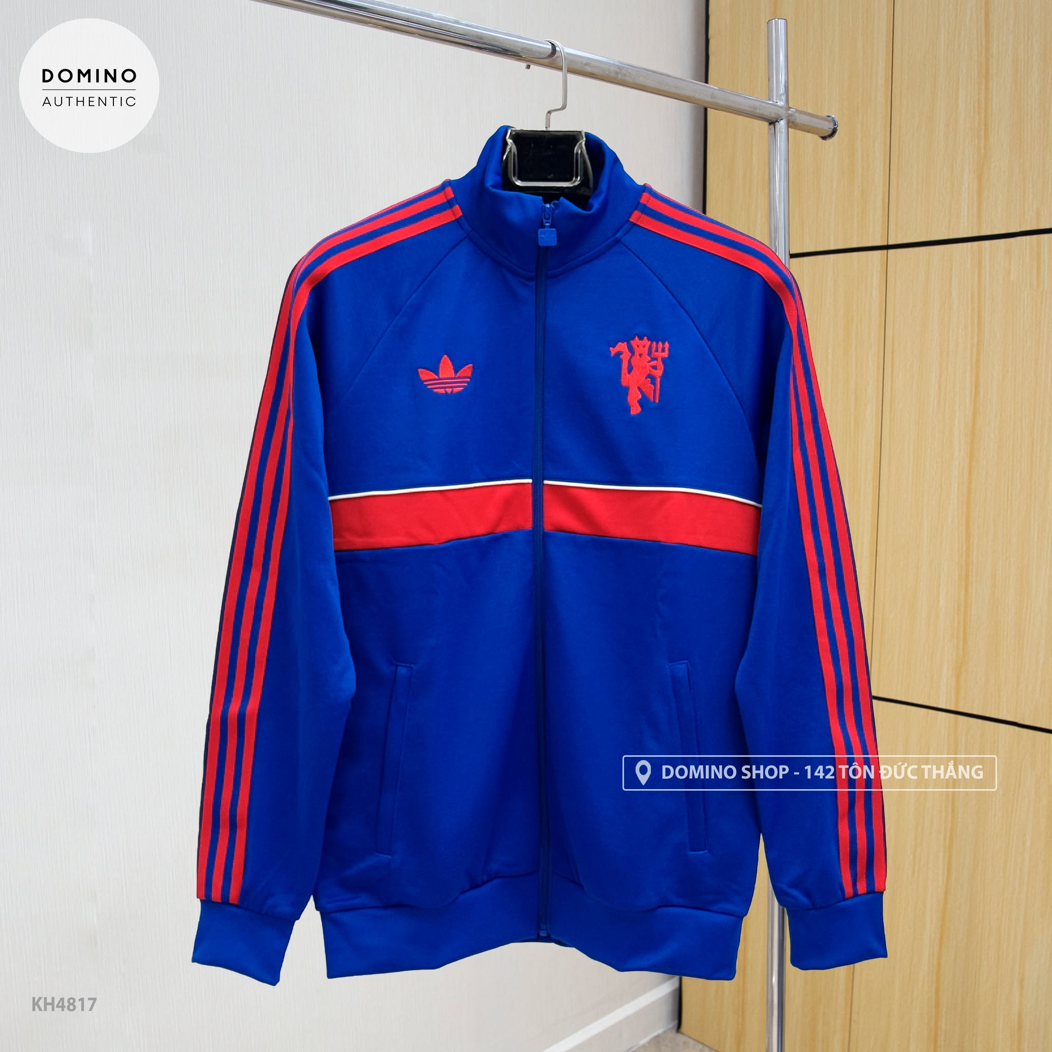 ADIDAS MANCHESTER UNITED ORIGINALS TRACK JACKET 'BLUE' - KH4817