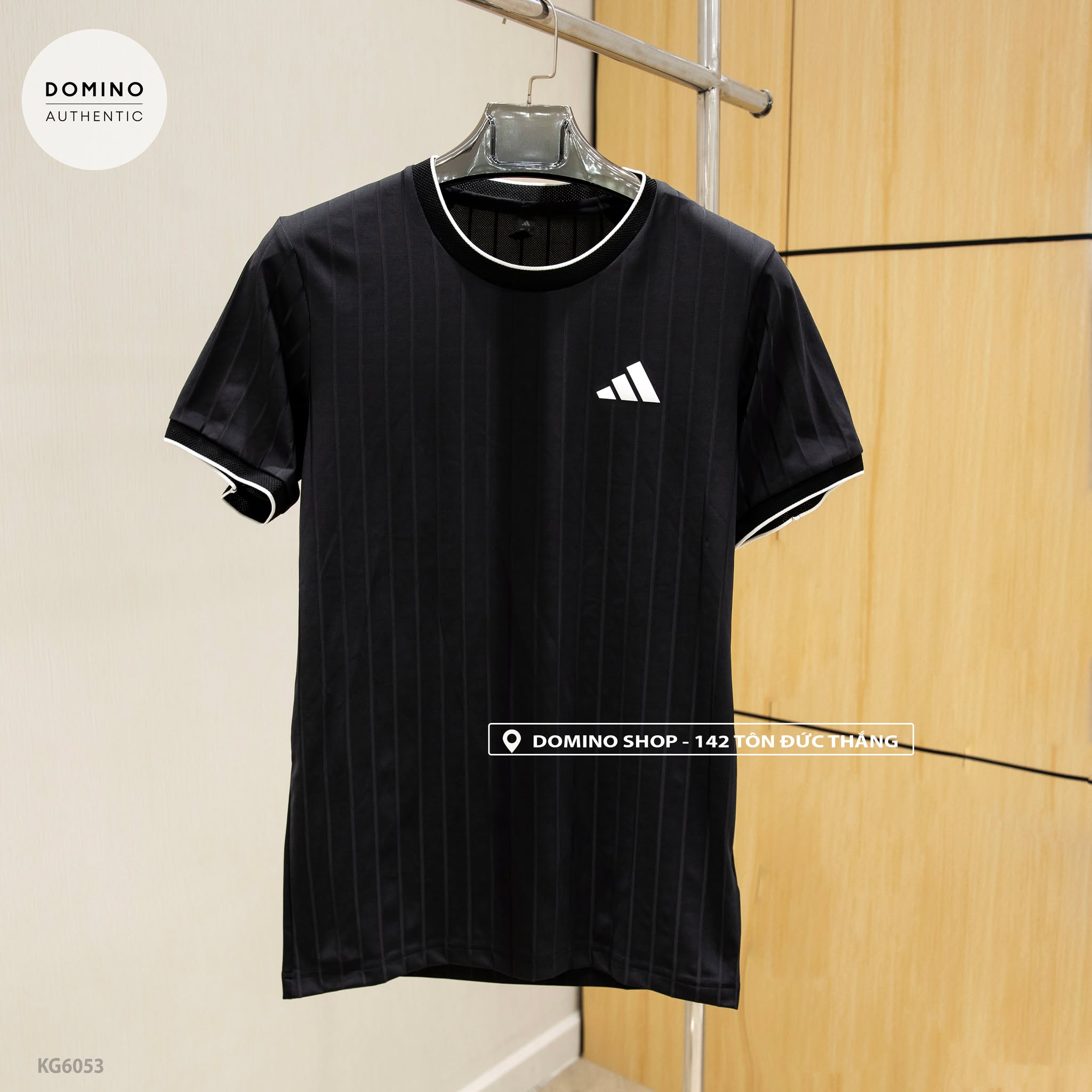 ADIDAS MELBOURNE FREELIFT TEE PRO - BLACK - KG6053