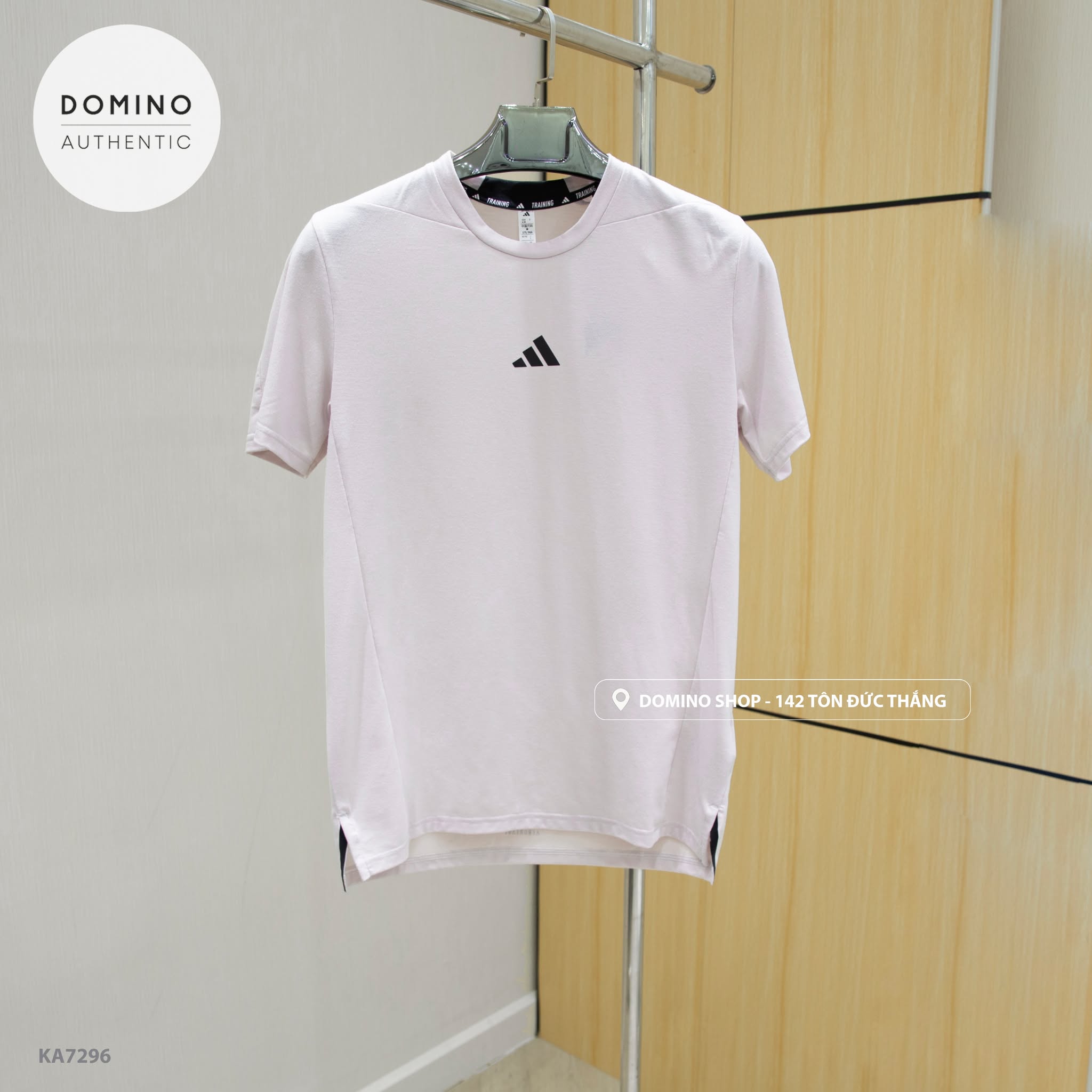 ADIDAS MEN'S DESIGNED FOR TRAINING T-SHIRT 'PURPLE' - KA7296