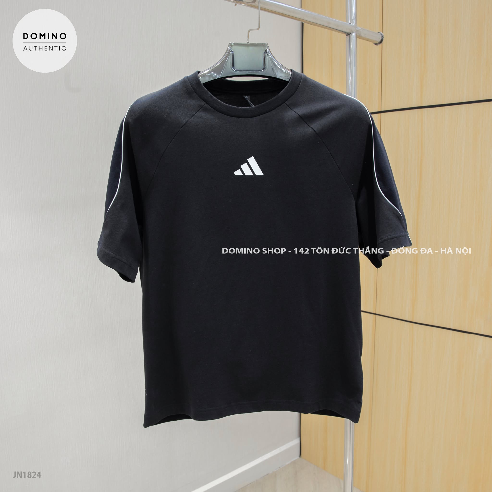 ADIDAS MEN'S STADIUM TEE BLACK - JN1824