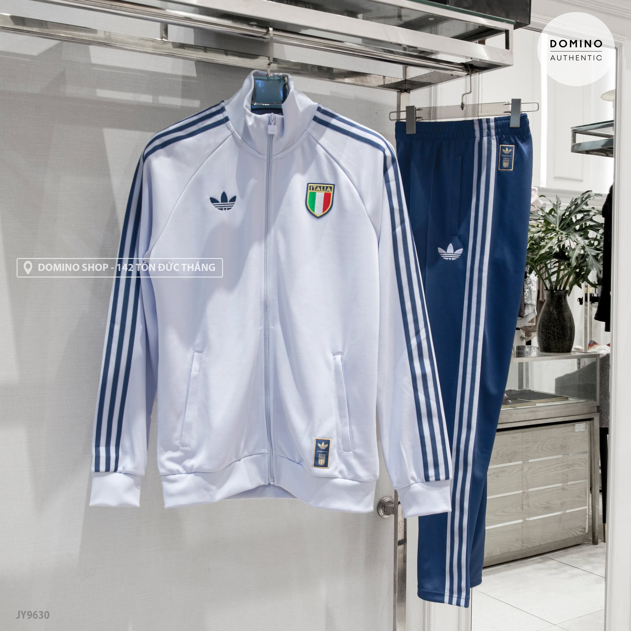 ADIDAS ORIGINALS ITALIA TRACKSUIT BLUE -TÚI KHOÁ- JY9623 - JY9630