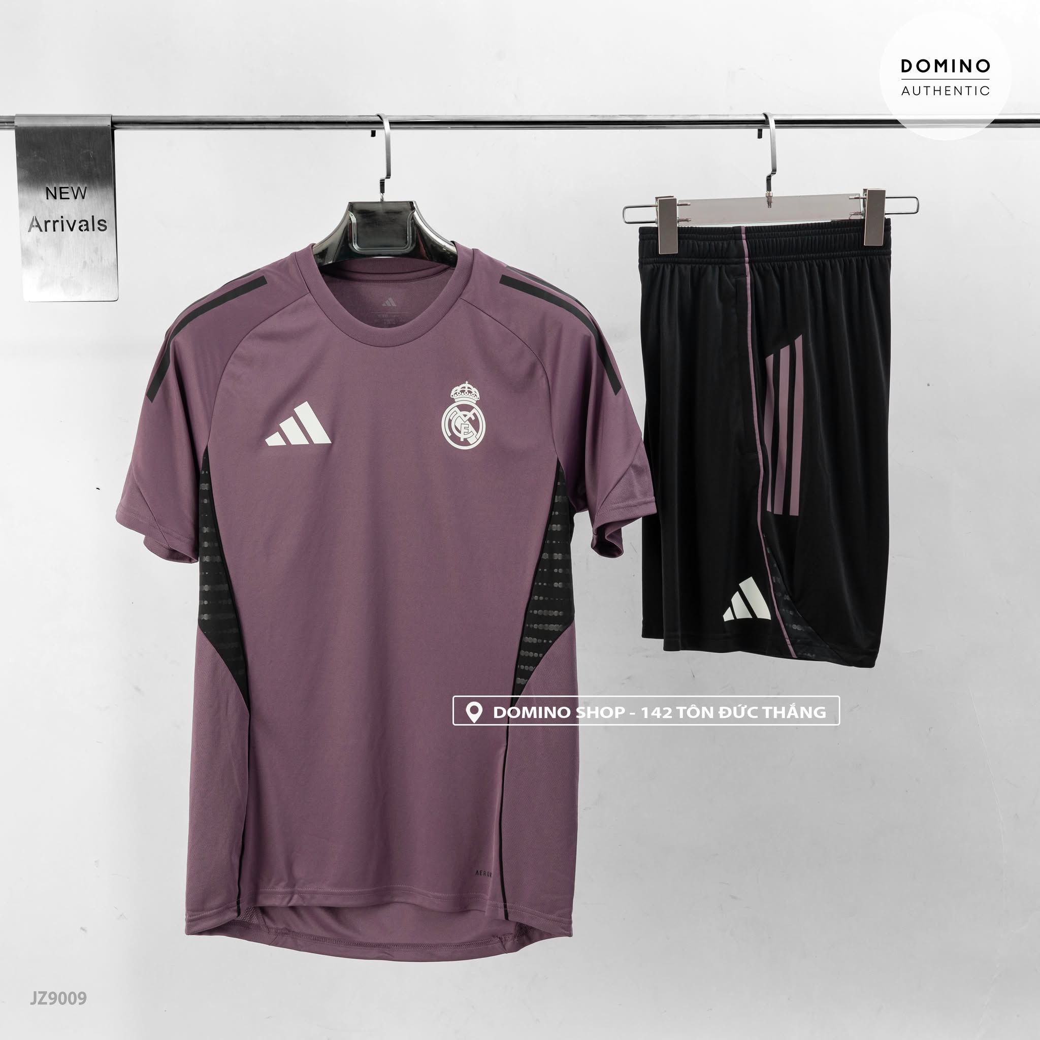 ADIDAS REAL MADRED TIRO 25 TRAINING SHIRT-PURPLE - JZ9013 - JZ9009