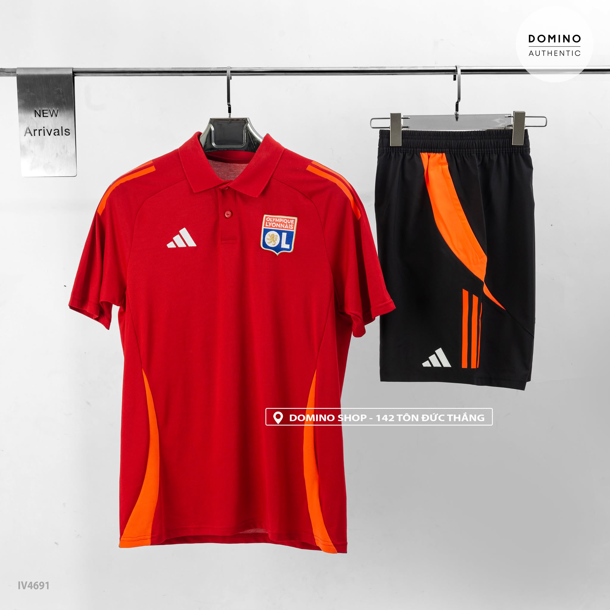 ADIDAS SPORTSWEAR OLYMPIQUE LYONNAIS RED - IV4691 - IR7577