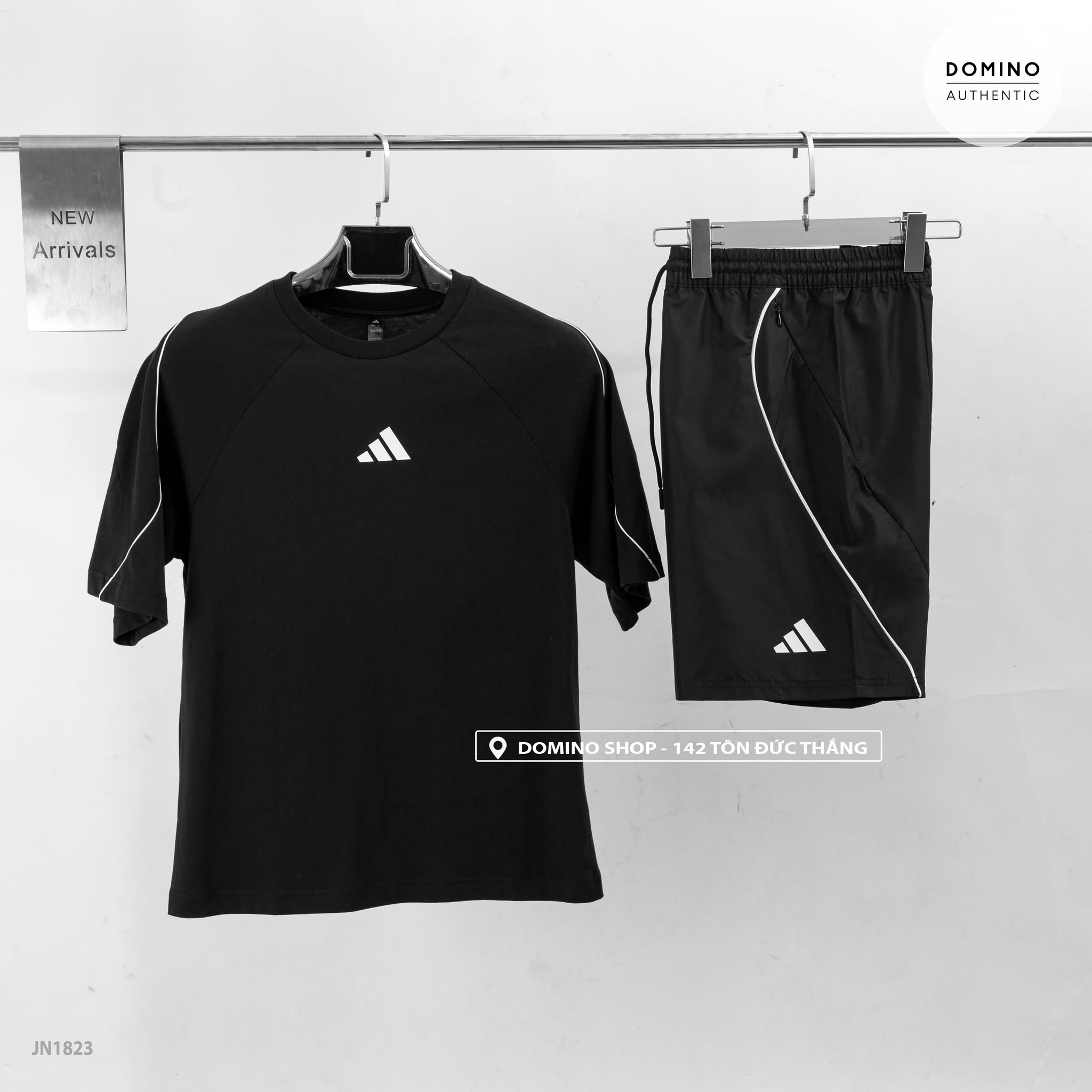 ADIDAS STADIUM SET BLACK - JN1824 - JN1823