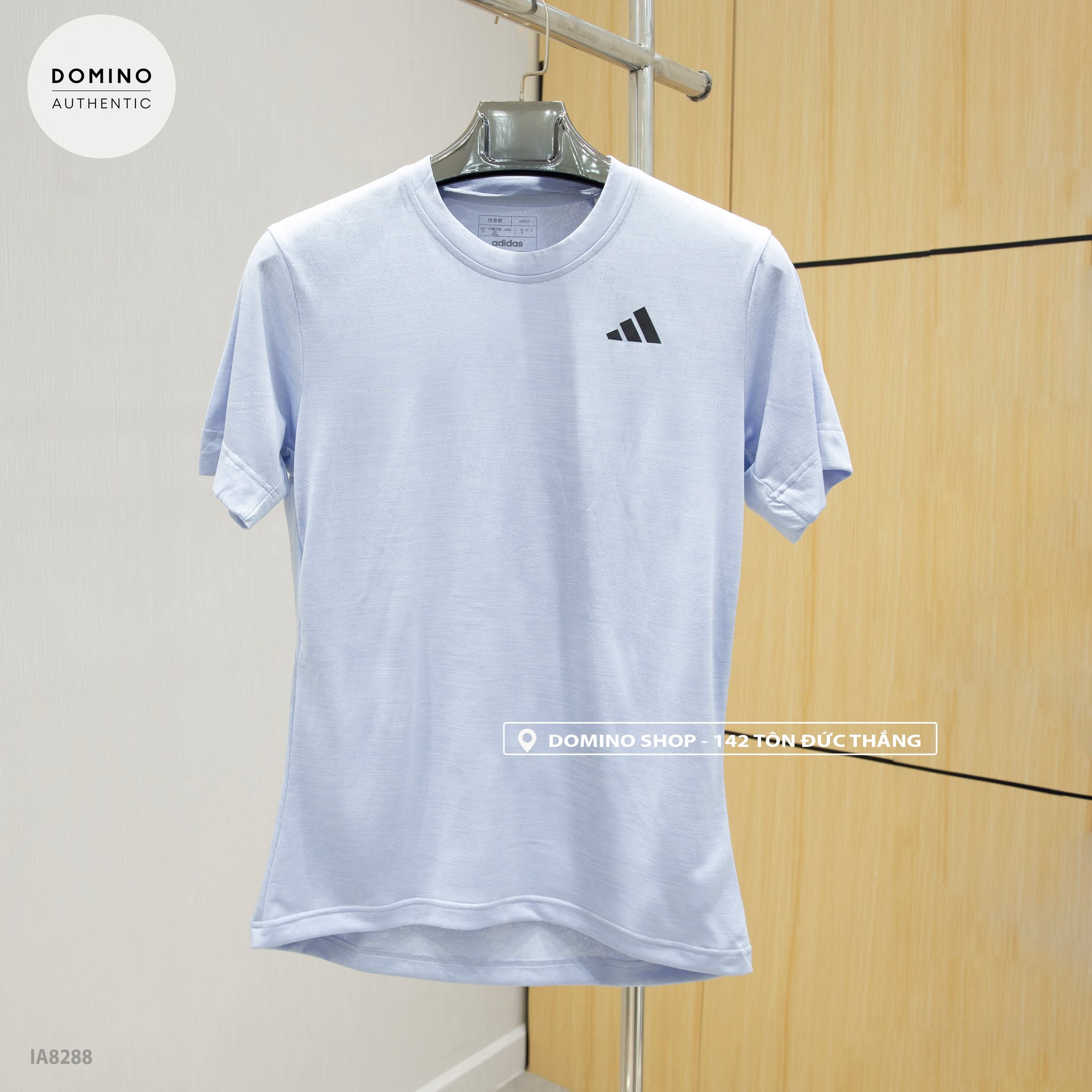 ADIDAS TENNIS FREELIFT TEE BLUE DAWN - IA8288