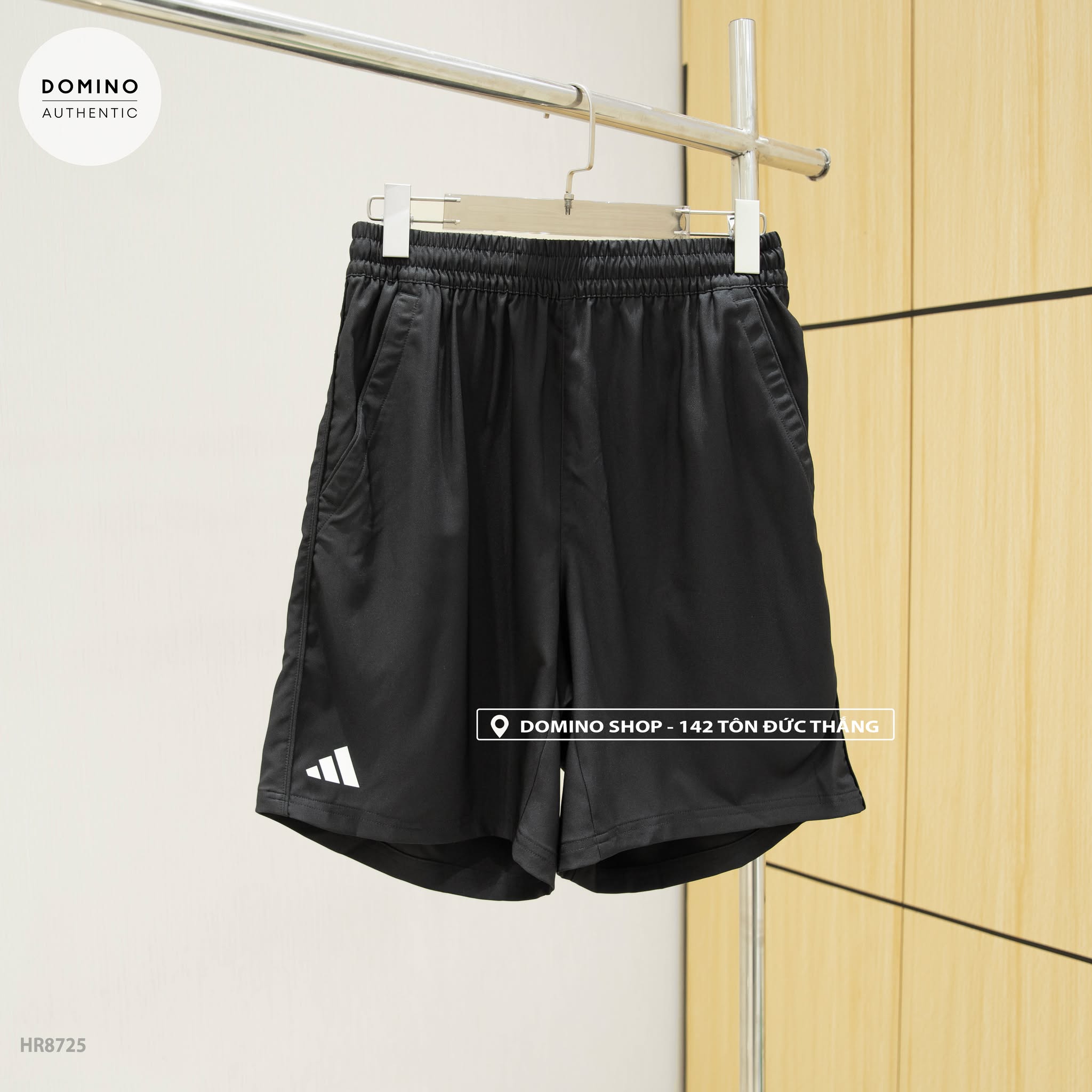 ADIDAS TENNIS WOVEN SHORTS 'BLACK' - HR8725