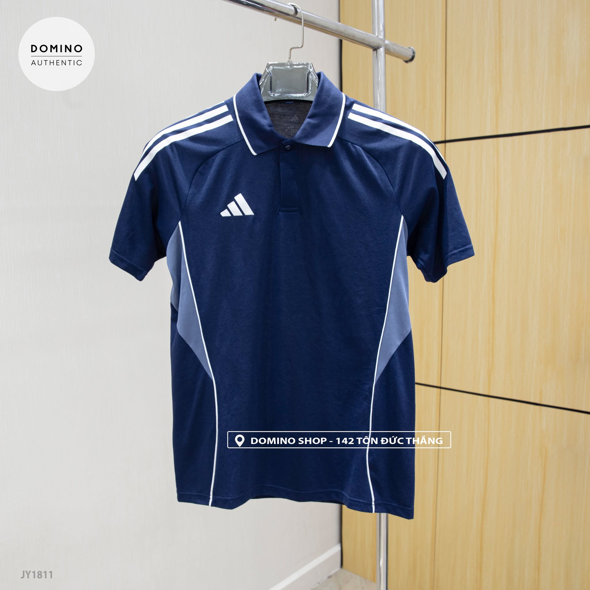 ADIDAS TIRO 25 COMPETITION POLO SHIRT ' NAVY ' - JY1811