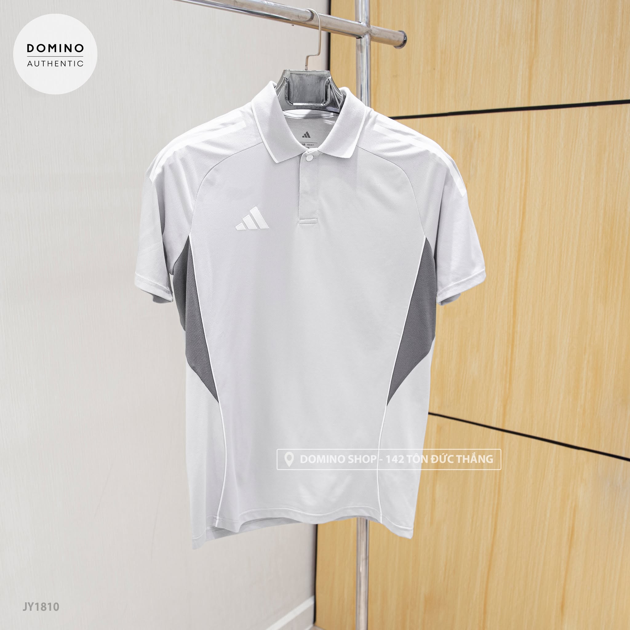ADIDAS TIRO 25 MEN'S COMPETITION POLO 'GRAY' - JY1810
