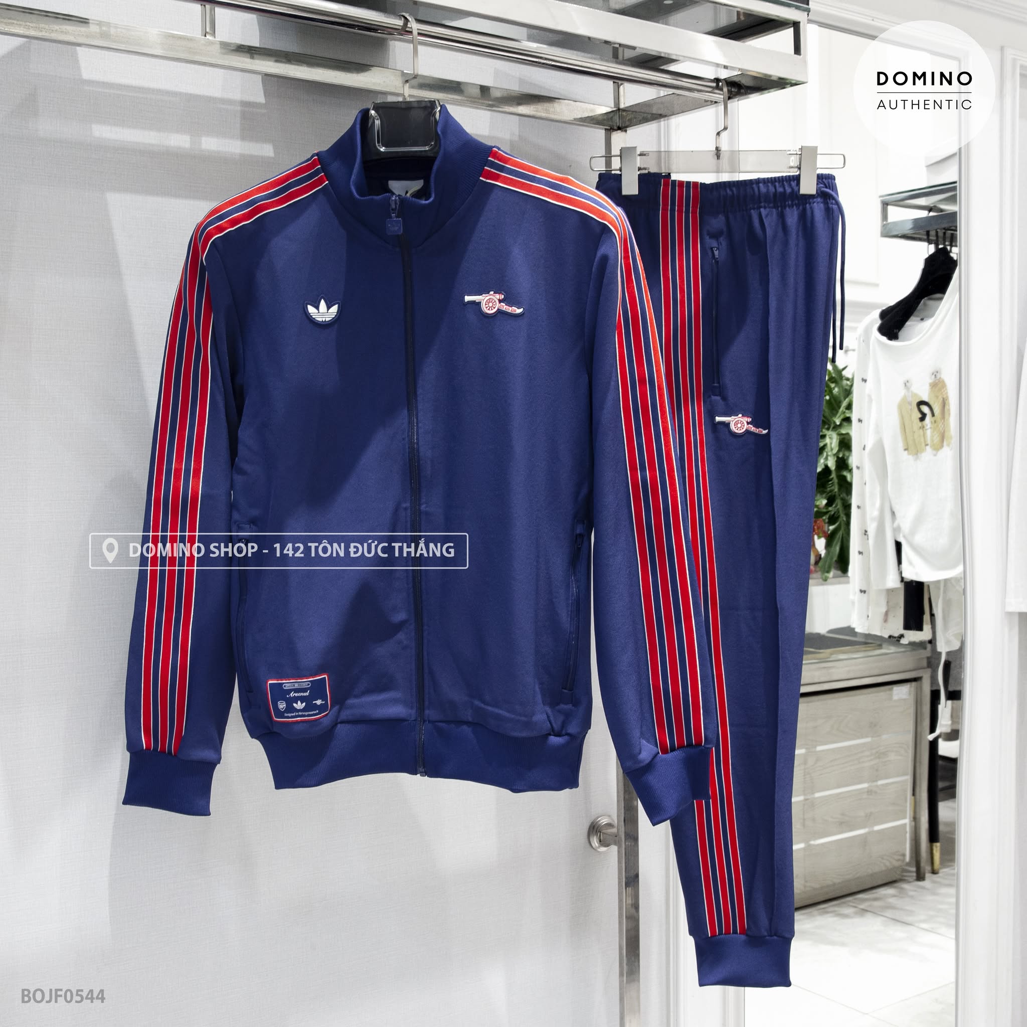 ADIDAS TRACKSUIT ARSENAL TERRACE ICONS - JF0545 - JF0544