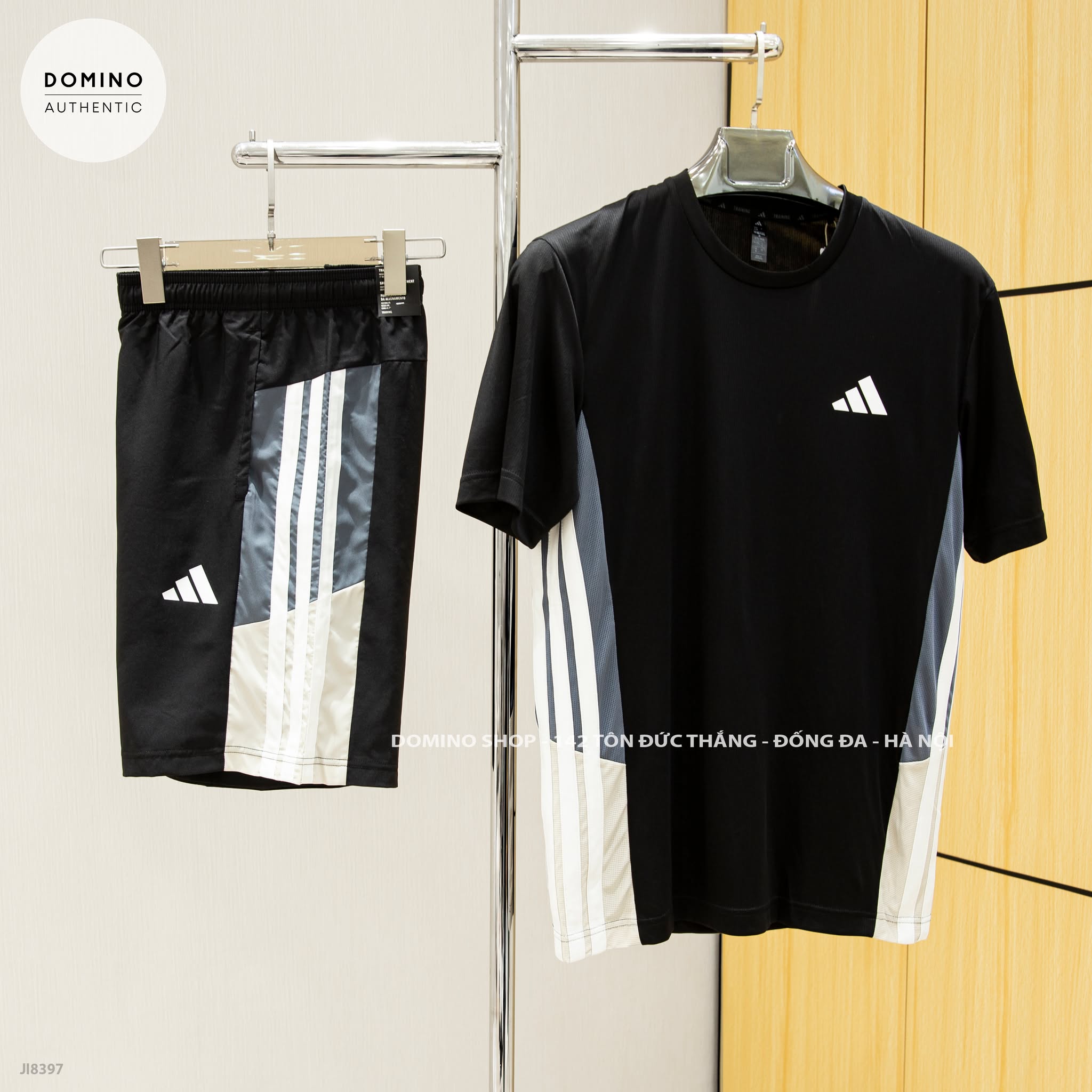 ADIDAS TRAIN ESSENTIALS SEASONAL COLORBLOCK - JI8397 - JI8393