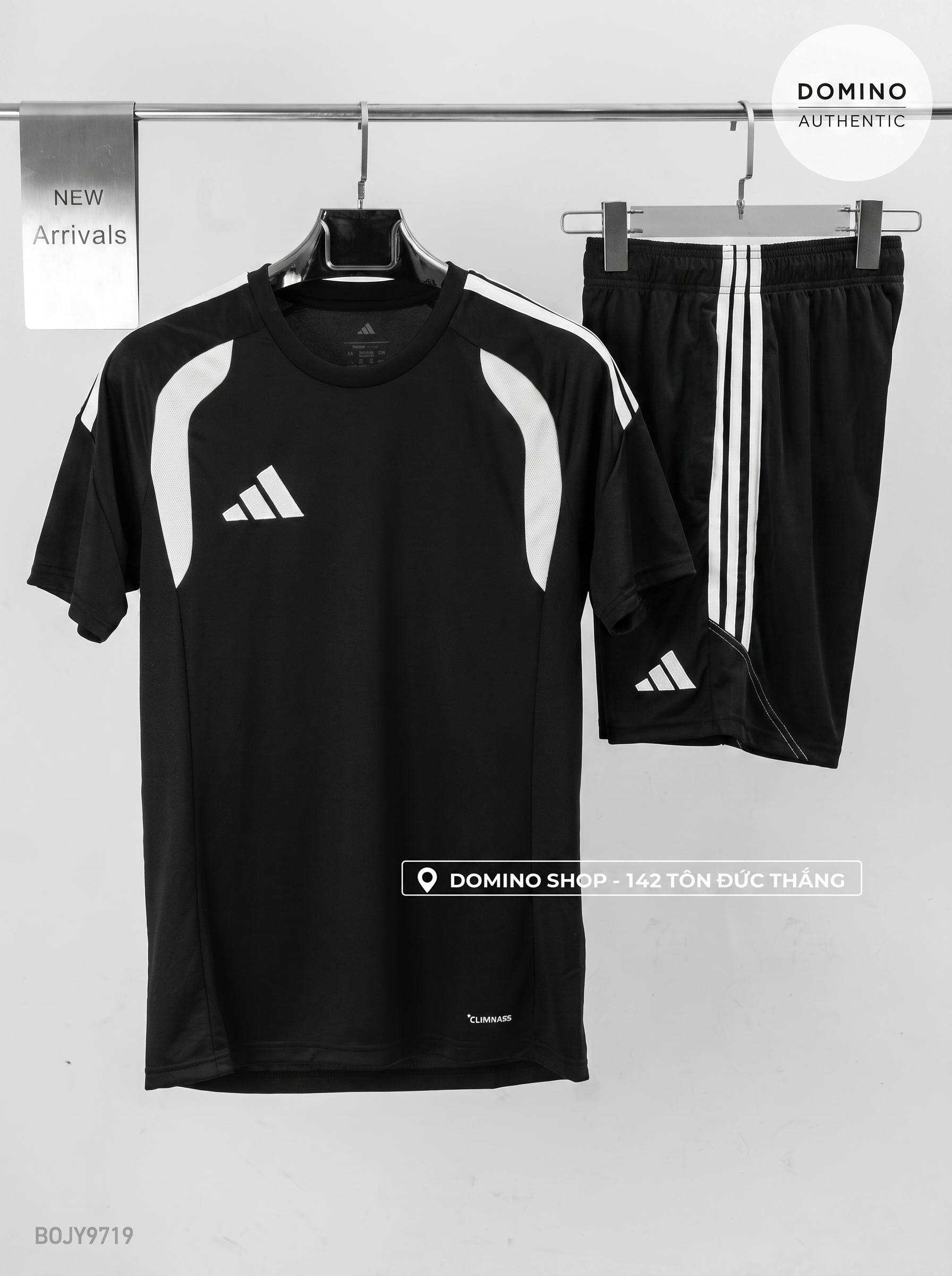 BỘ ADIDAS TIRO 26 LEAGUE JERSEY BLACK -TÚI KHOÁ- KB1348 - JY9719