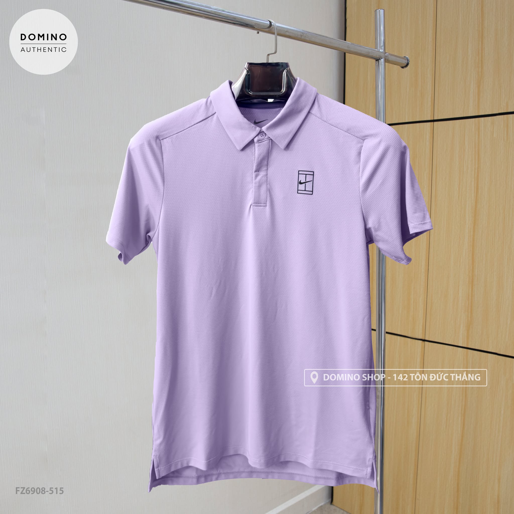 NIKE COURT ADVANTAGE MEN'S DRI-FIT TOP - PURPLE - FZ6908-515