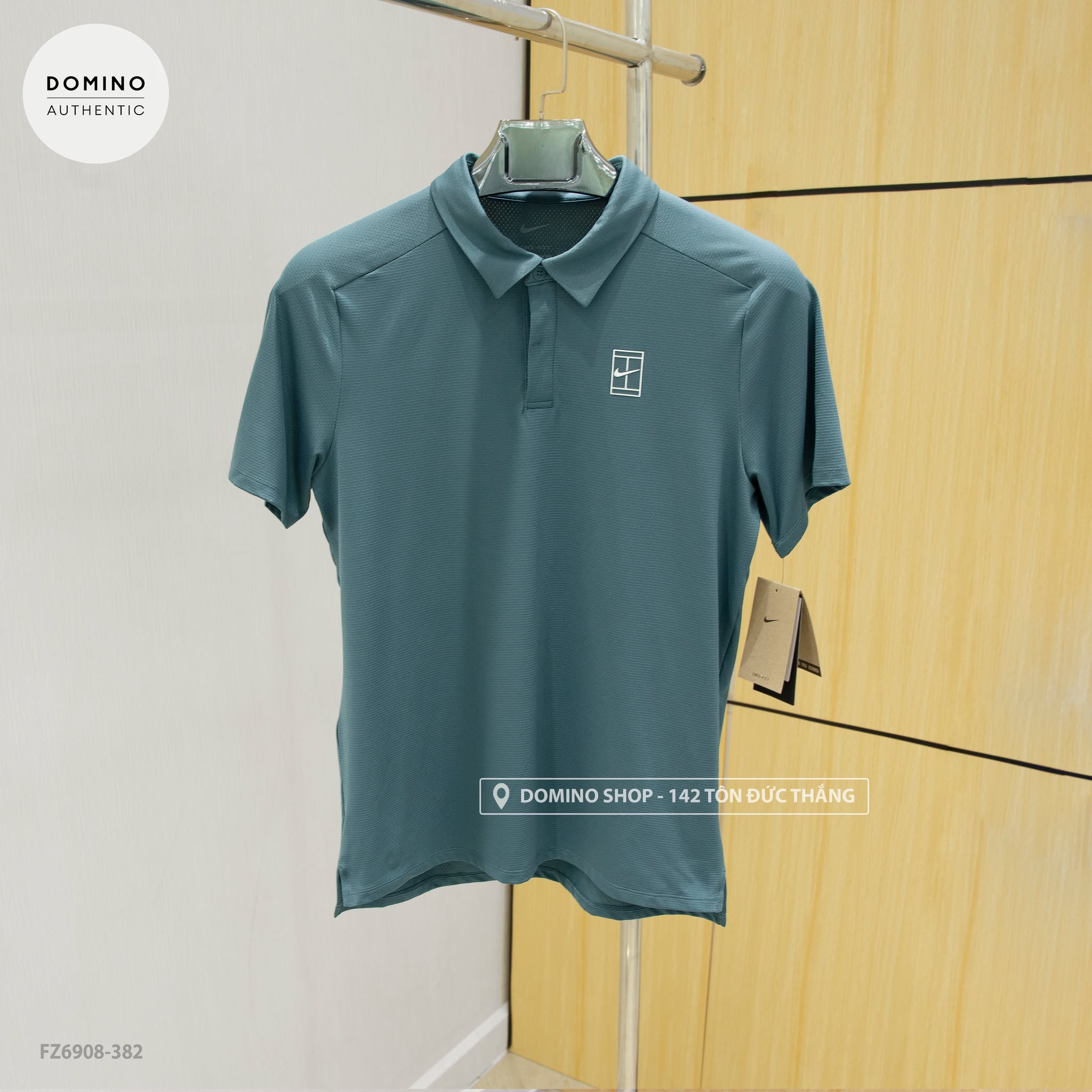 NIKE COURT ADVANTAGE MEN'S POLO ' LIGHT BLUE' - FZ6908-382