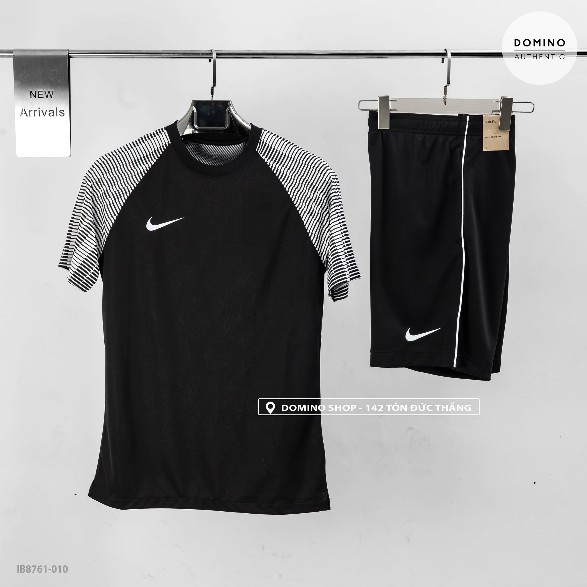 NIKE DRI-FIT ACADEMY SET - BLACK - IR8423-100 - IB8761-010