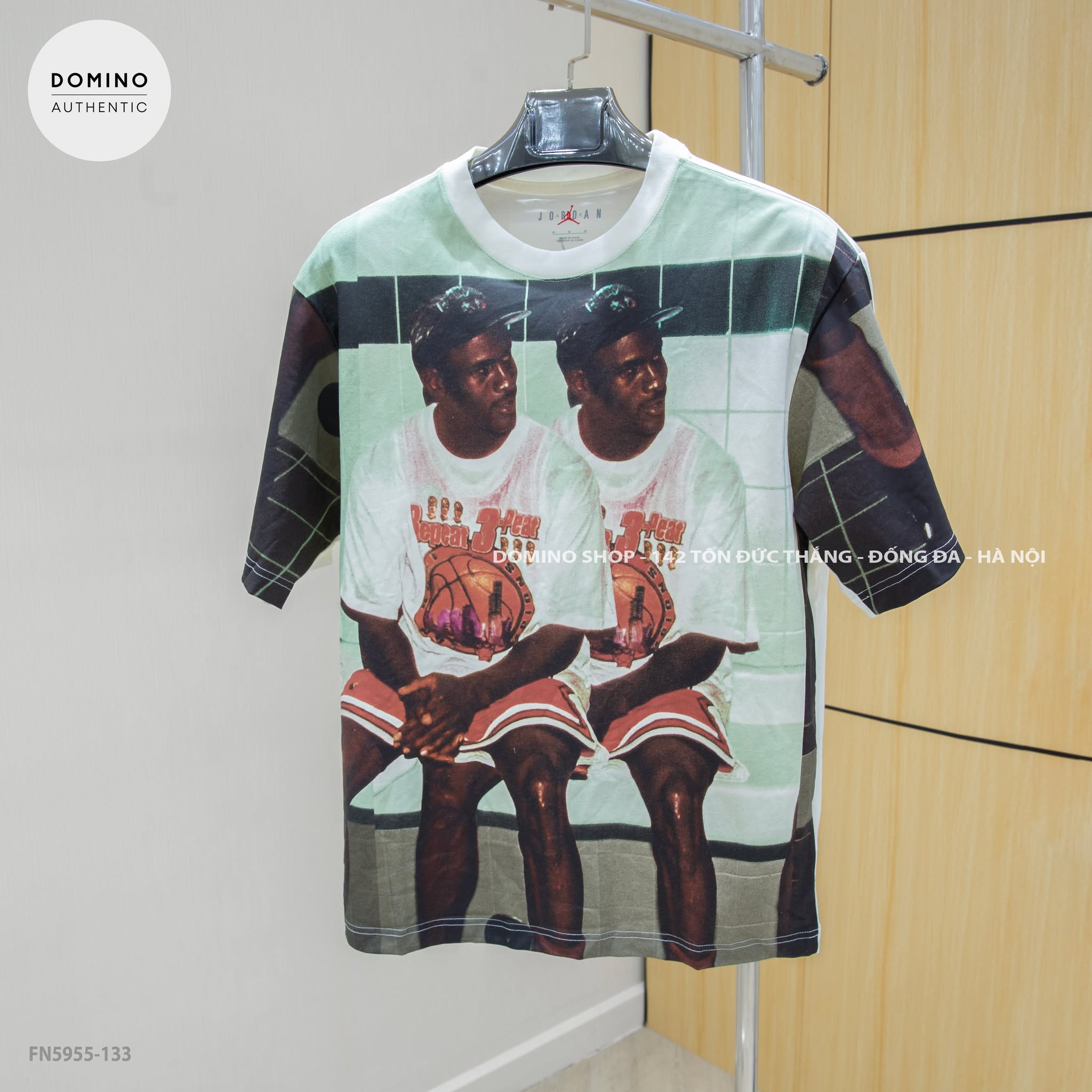 NIKE JORDAN FLIGHT HERITAGE T-SHIRT - FN5955-133