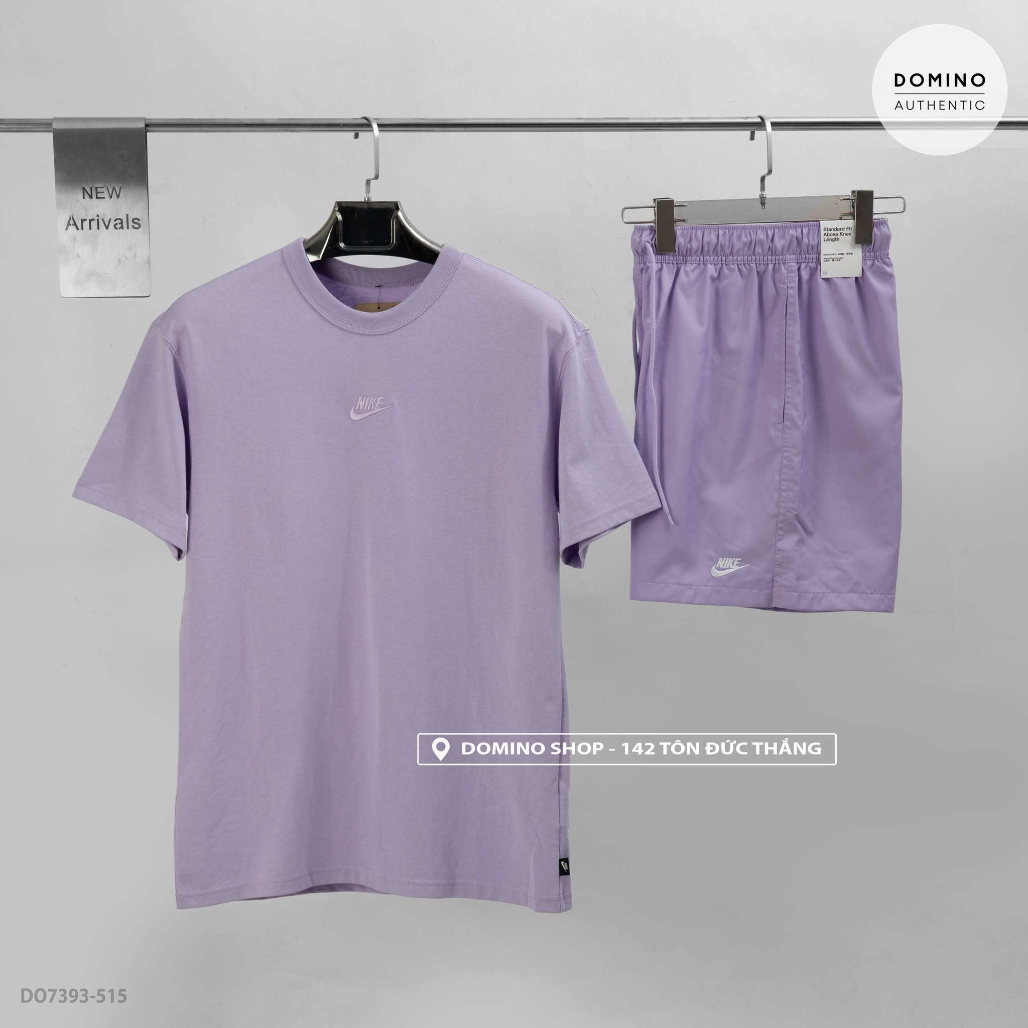 NIKE MEN'S SPORTSWEAR PREMIUM ESSENTIALS 'PURPLE' - FN3308-515 - DO7393-515