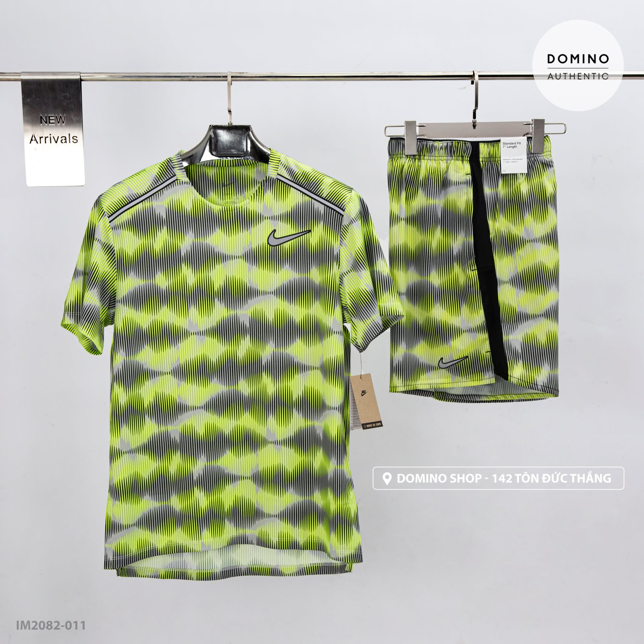 NIKE MILER FESTIVAL SOUNDWAVE NEON - IM2083-011 - IM2082-011