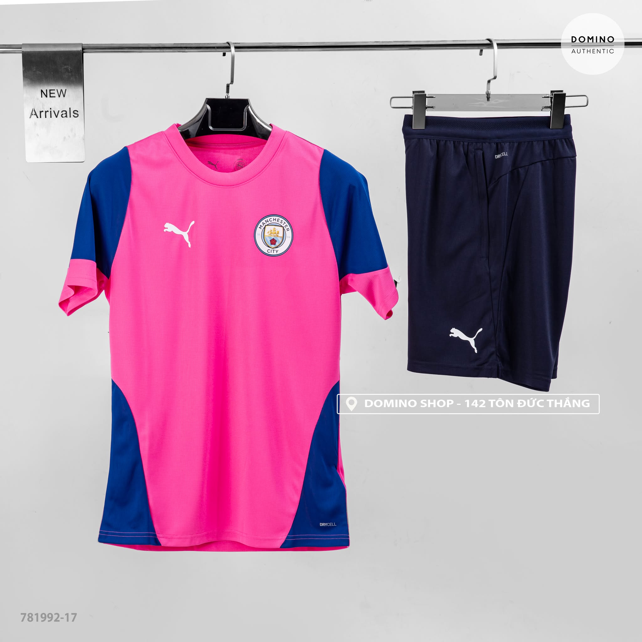 PUMA MANCHESTER CITY TRAINING JERSEY MEN | PINK - TÚI KHÓA - 781992-17 - 782005-15
