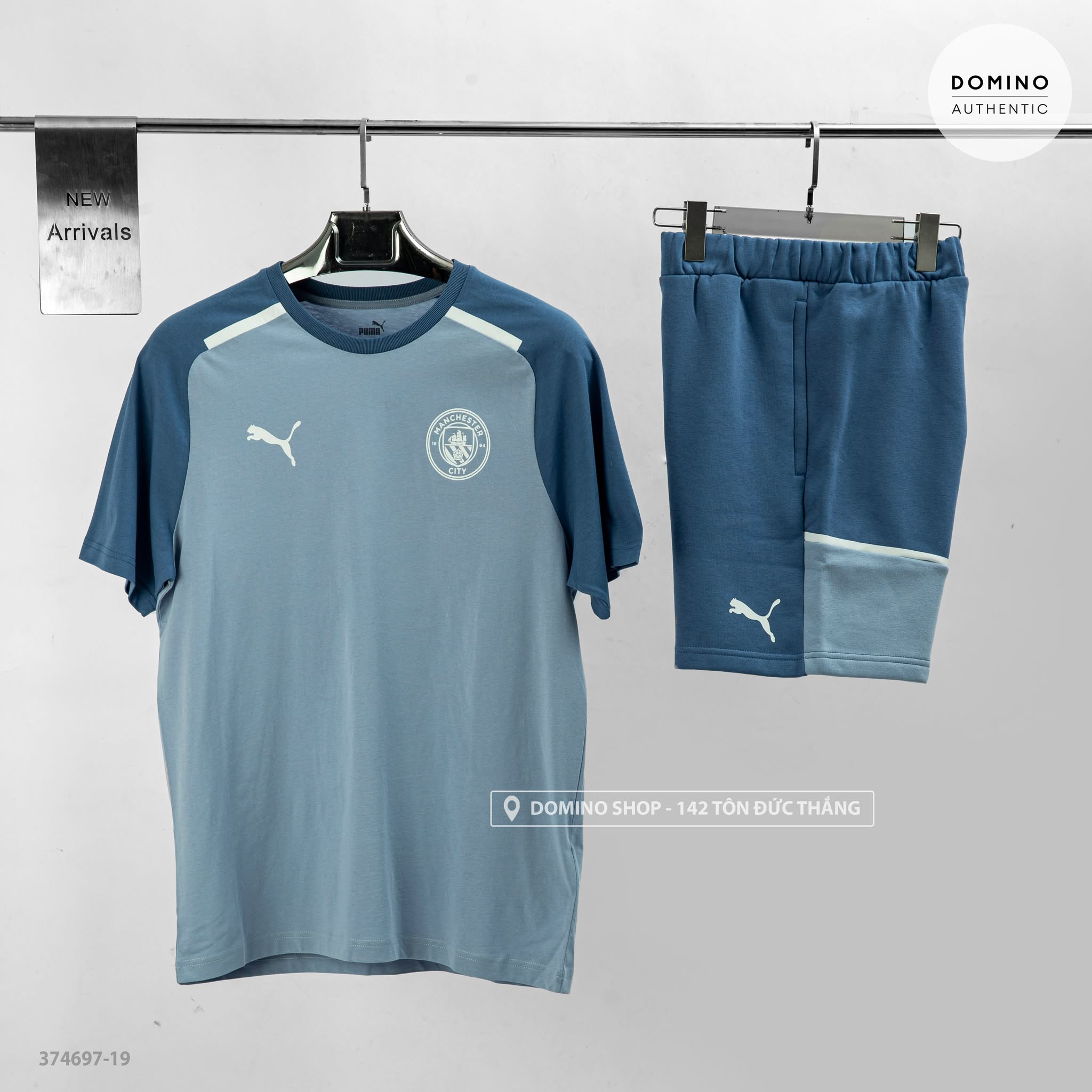 PUMA MCFC CASUAL SN99 - BLUE -TÚI KHOÁ- 374697-19 - 373567-19