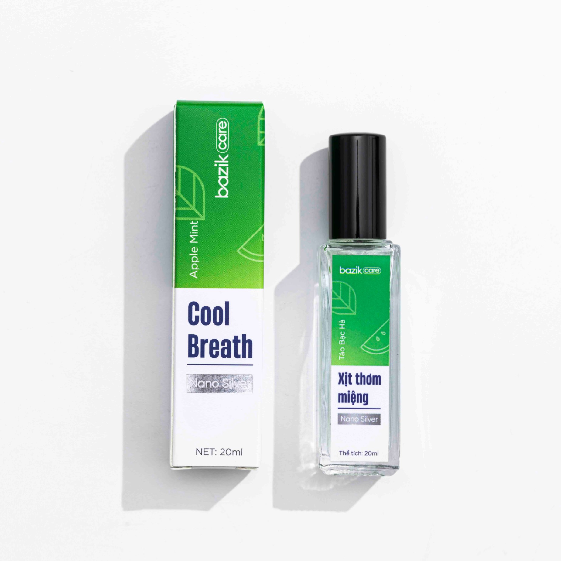 Xịt thơm miệng Cool Breath hương Táo Bạc Hà - 20ml