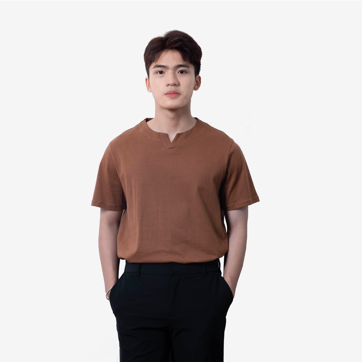 Áo Thun Cổ V AiryCott  Regular Fit