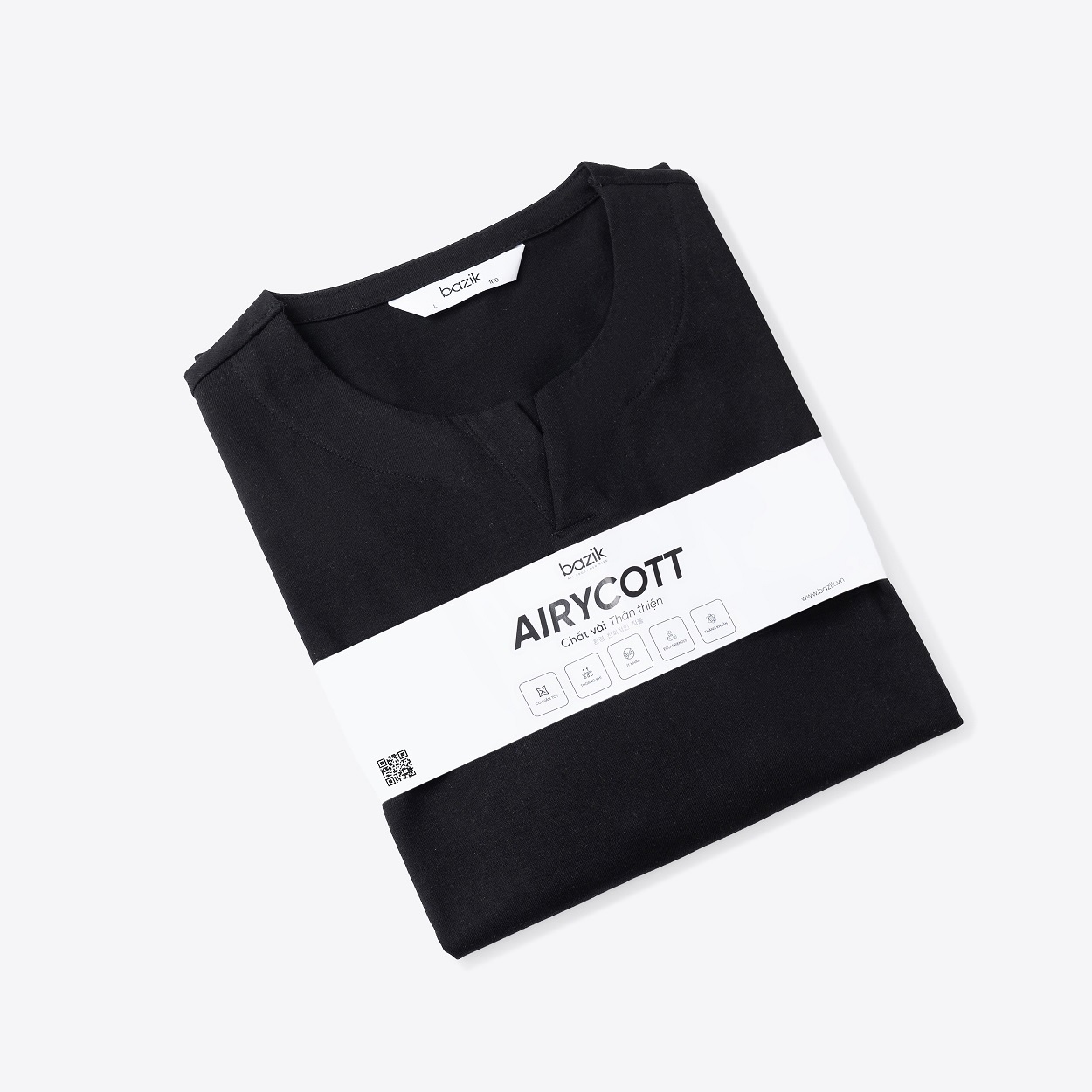 Áo Thun Cổ V AiryCott  Regular Fit