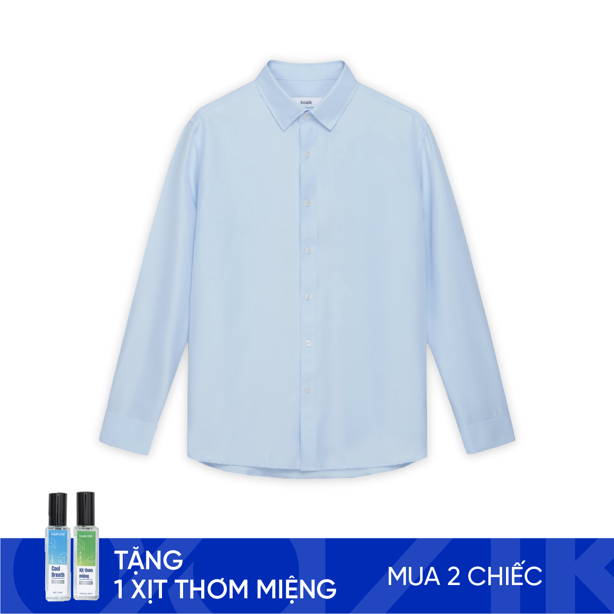 Sơ Mi Dài Tay CoolTwill Regular Fit