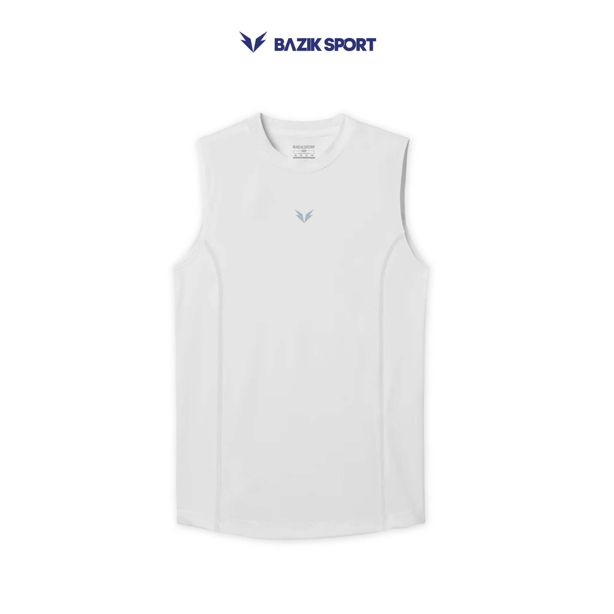 Áo TankTop Compression V2 Slimfit - Trắng - M