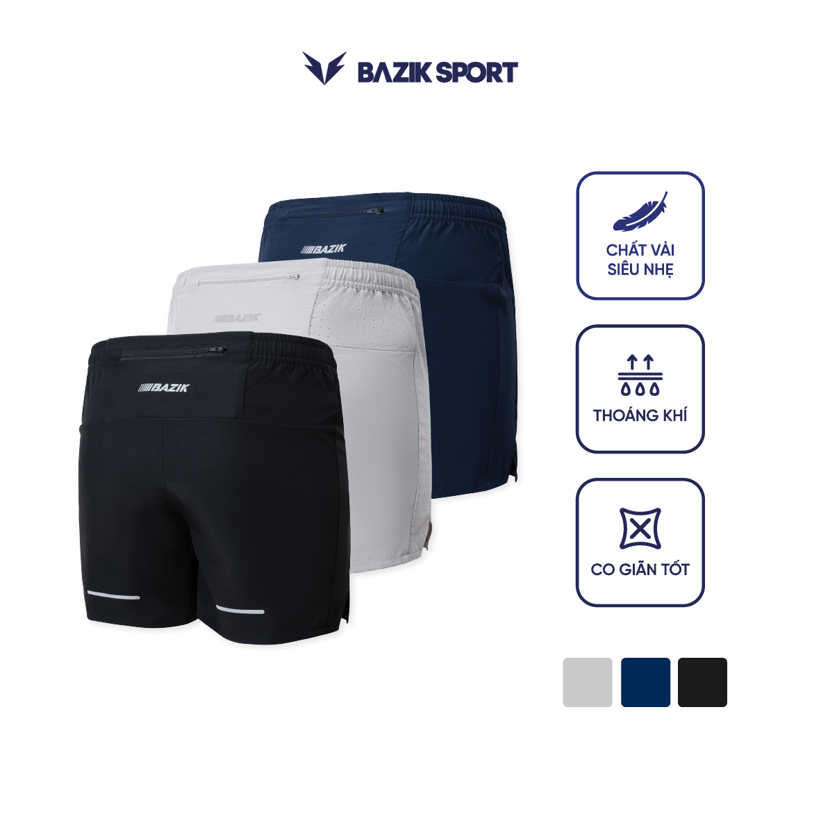 Quần Short LightMax Running 5 Inch