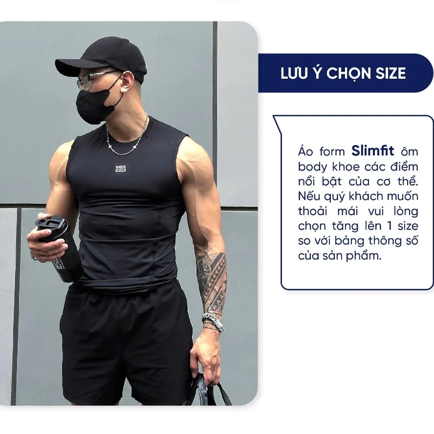 Áo TankTop Compression V2 Slimfit