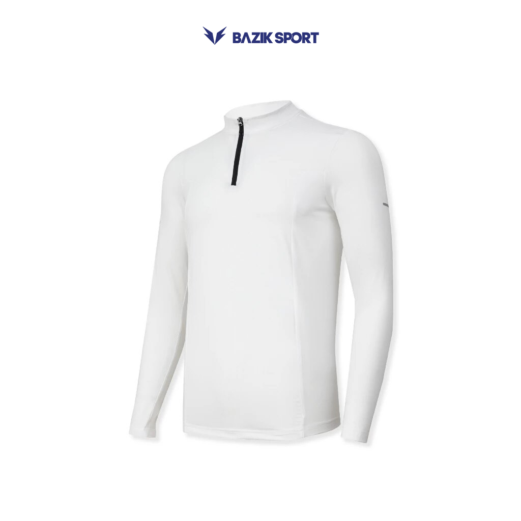 Áo Thun Dài Tay Training 1/4 Zip Relax Fit