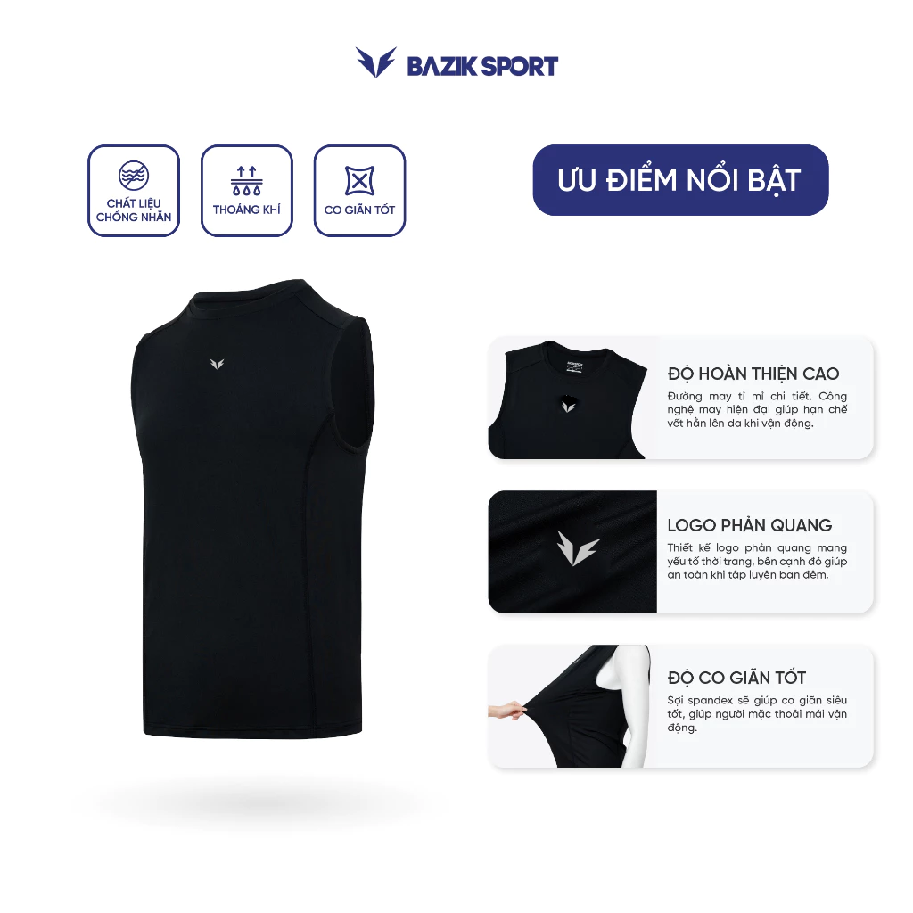 Áo TankTop Compression V2 Slimfit