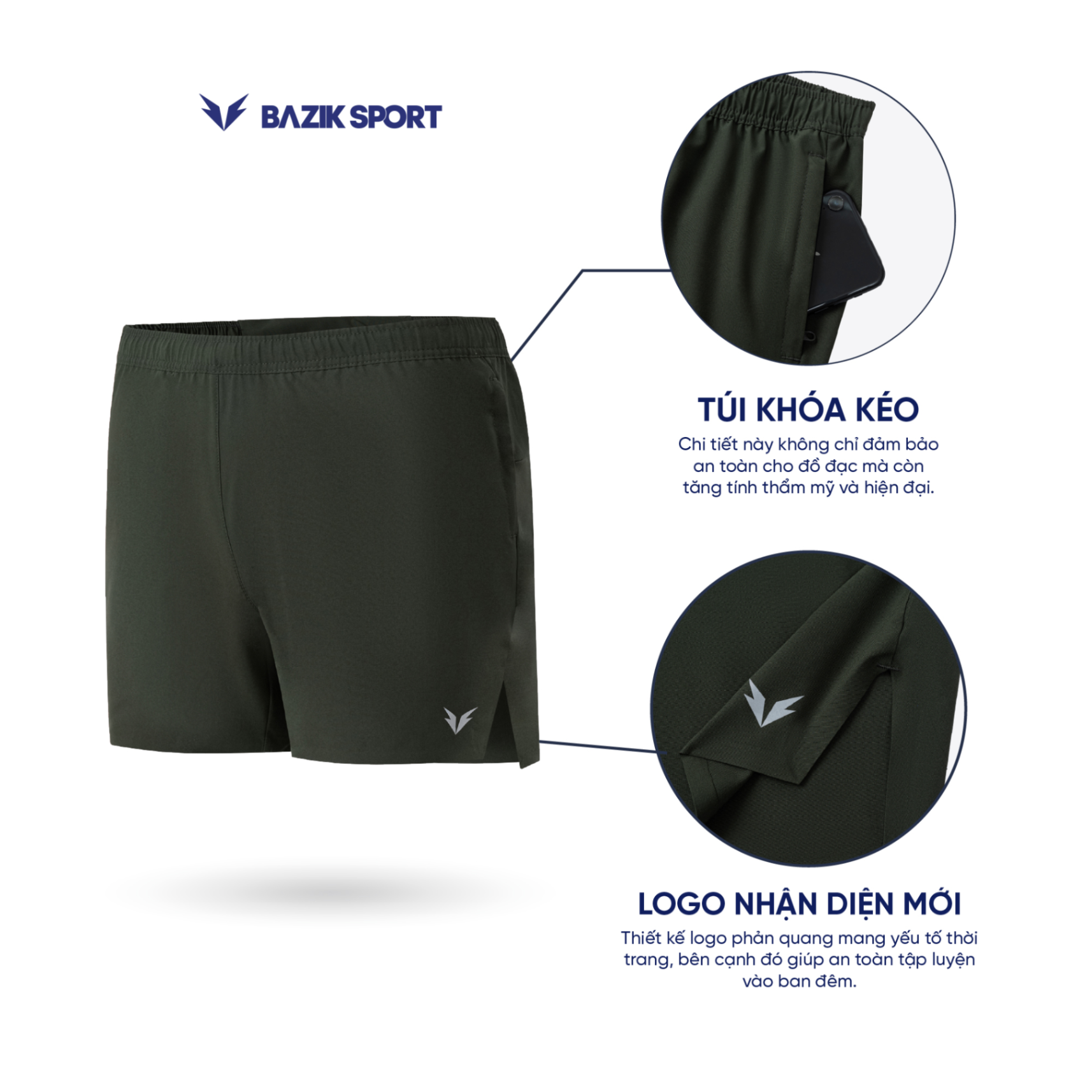 Quần Short 5 Inch Seamless