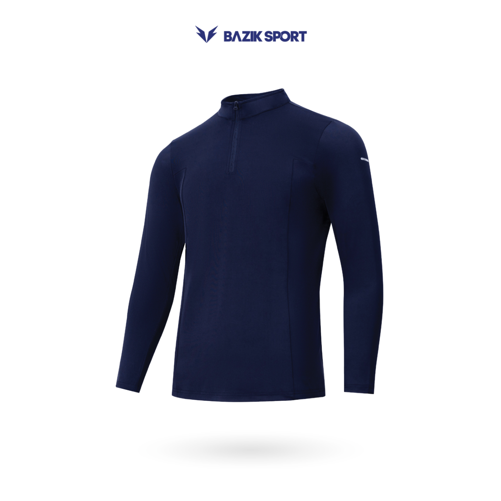Áo Thun Dài Tay Training 1/4 Zip Relax Fit