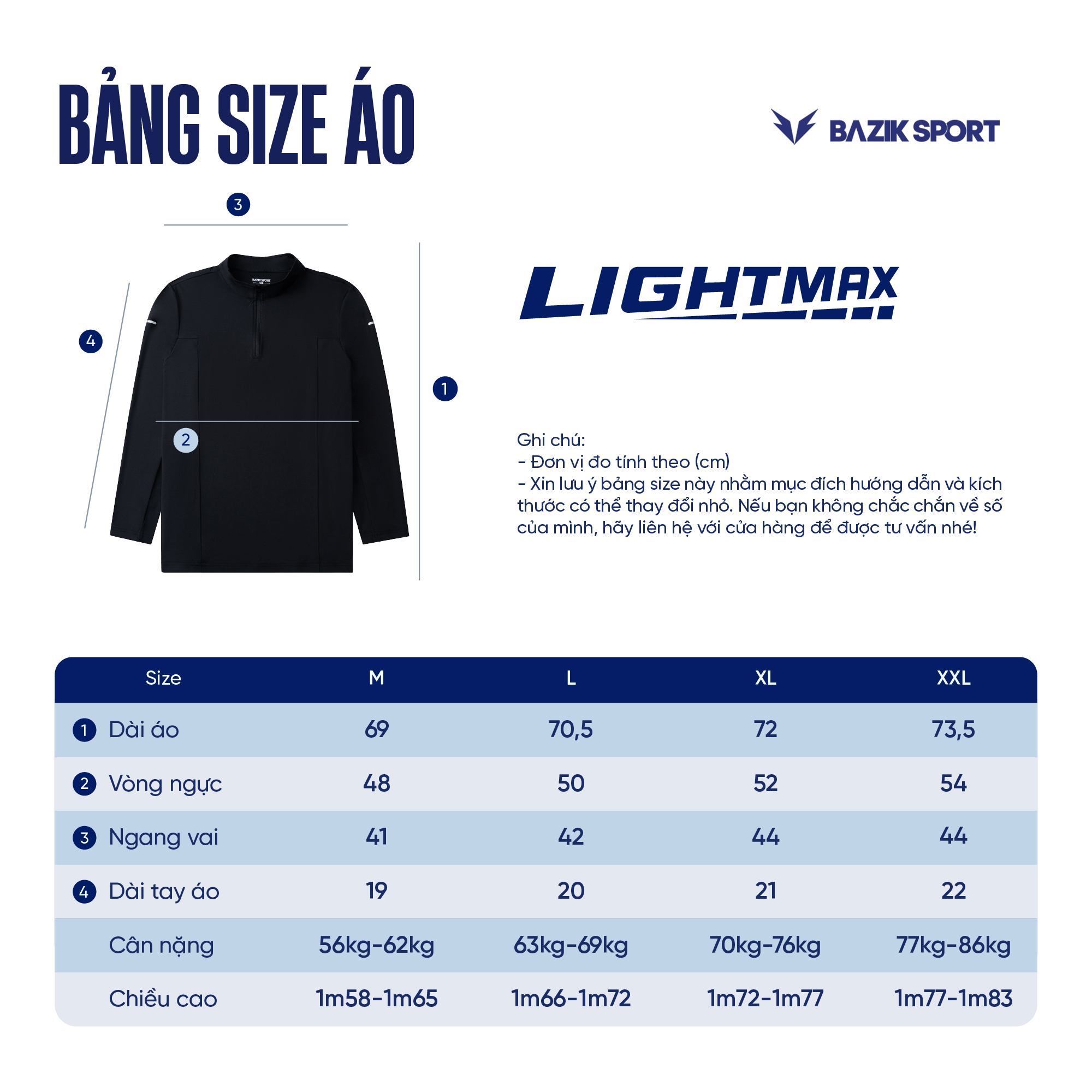 Áo Thun Dài Tay Training 1/4 Zip Relax Fit