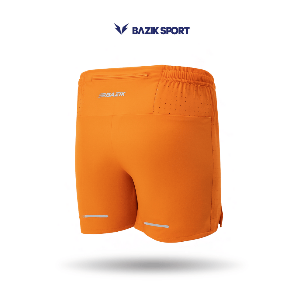 Quần Short LightMax Running 5 Inch - Cam - M