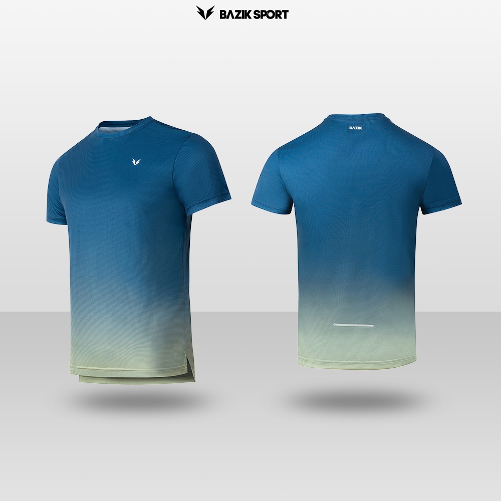 Áo Thun Chạy Bộ Nam Bazik PACE 5 - Xanh Navy - M