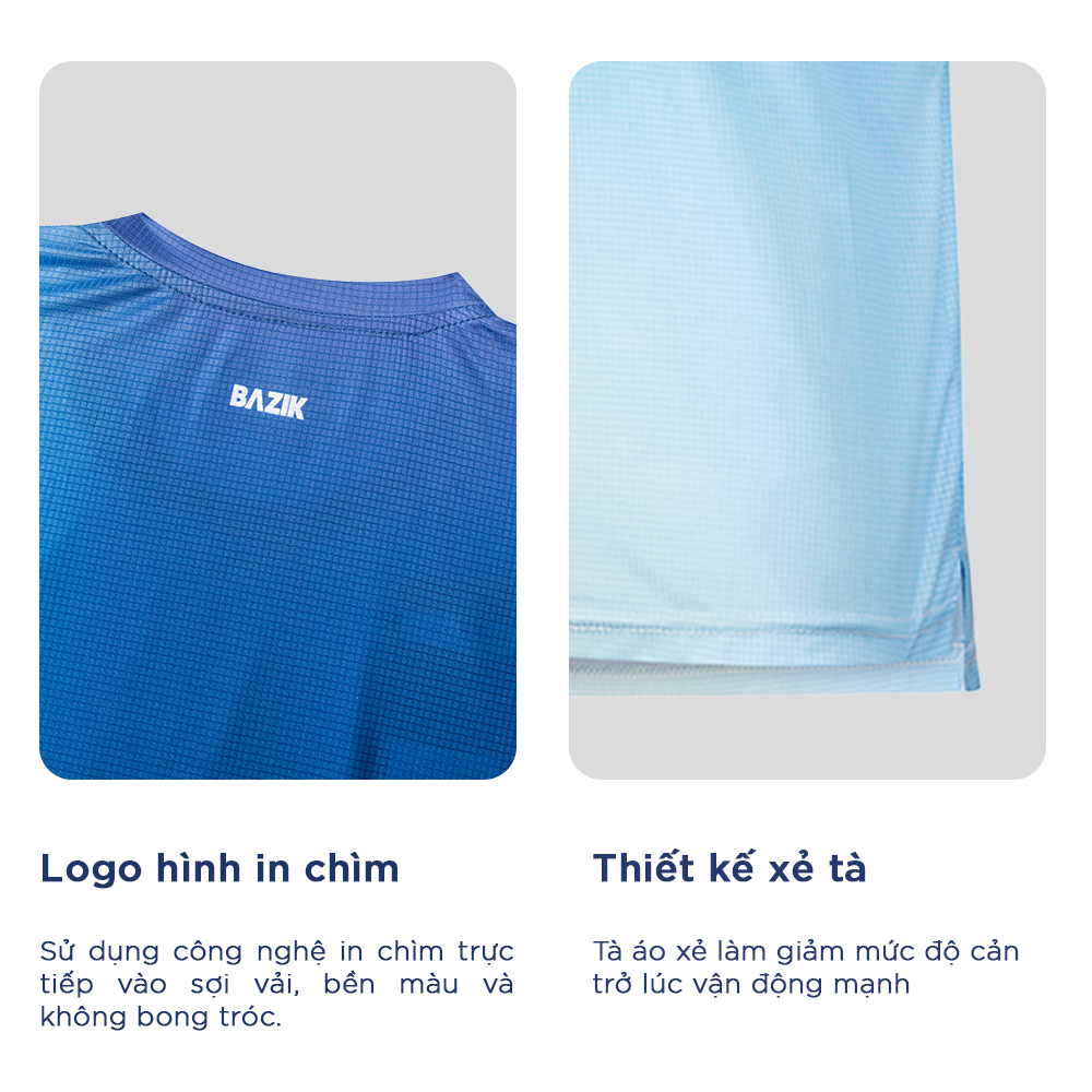 Áo Thun Chạy Bộ Nam Bazik PACE 6